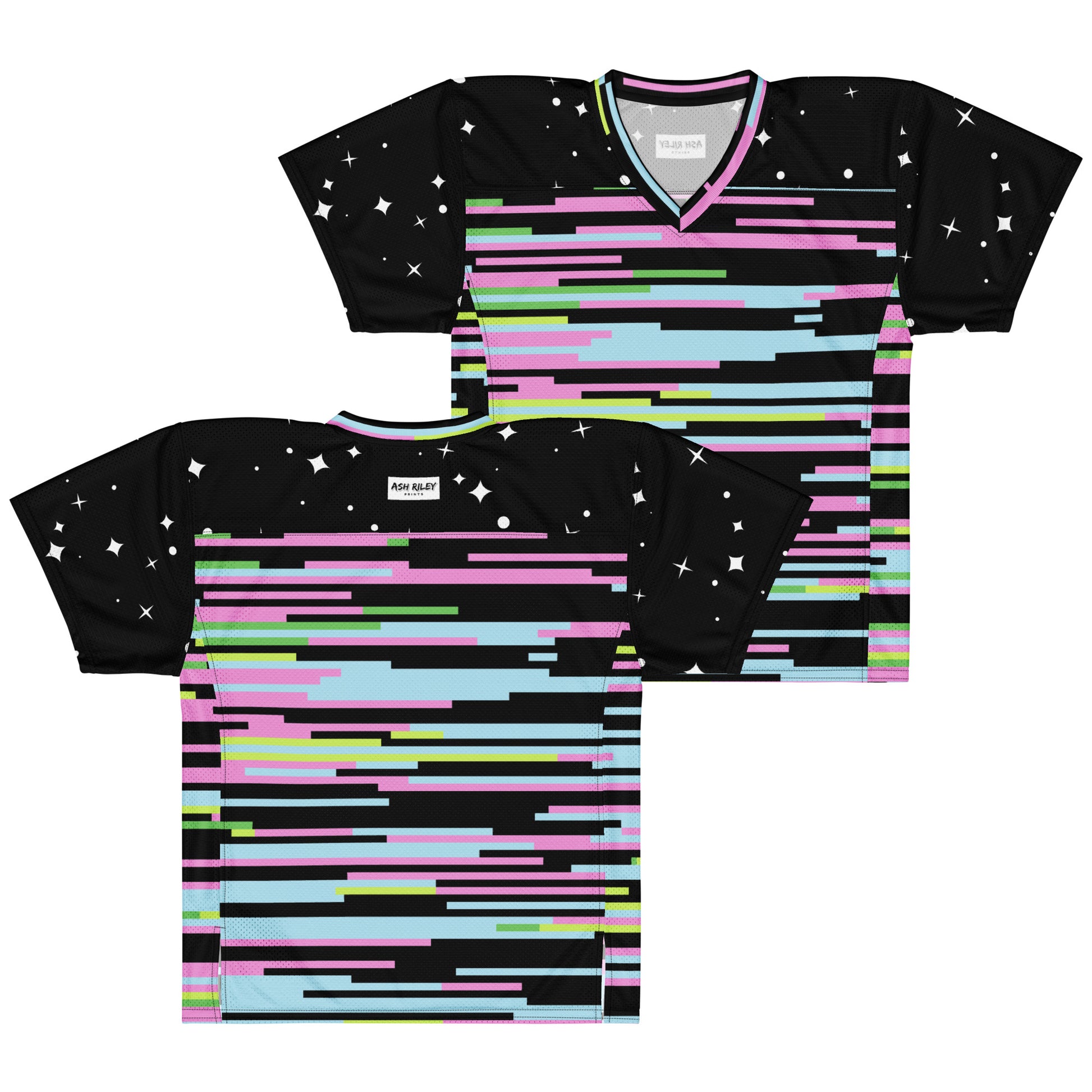 VIDEO RETRO American football jersey - ASHRILEYPRINTS