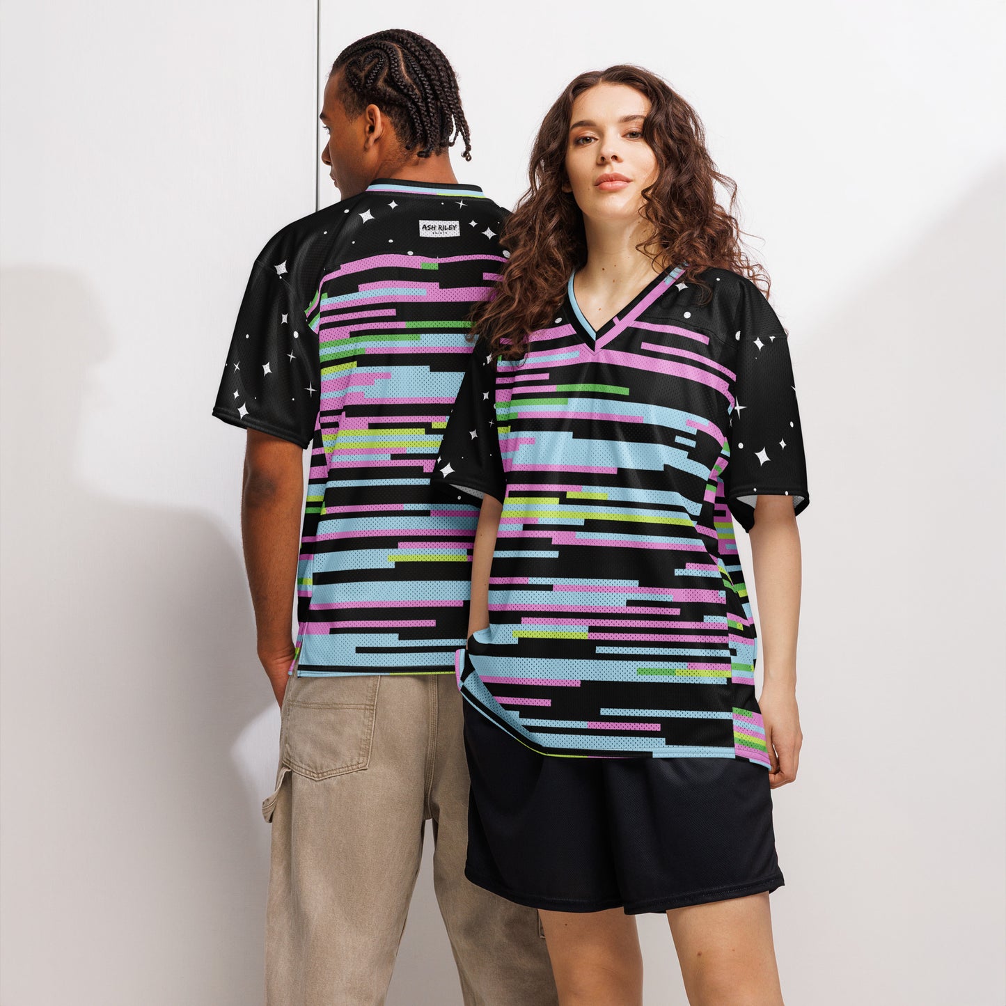 VIDEO RETRO American football jersey - ASHRILEYPRINTS