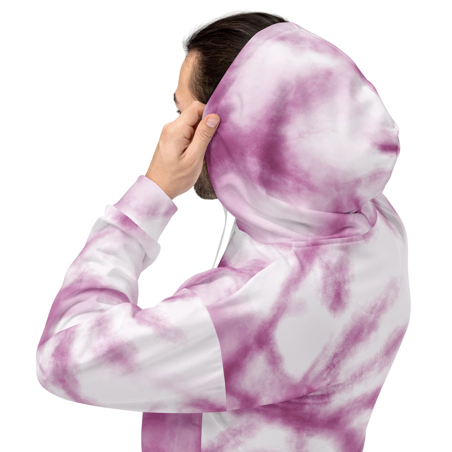 TIE DYE Purple Unisex Hoodie