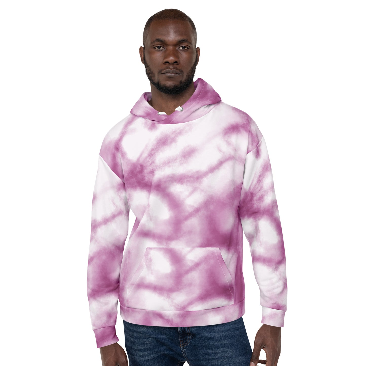 TIE DYE Purple Unisex Hoodie