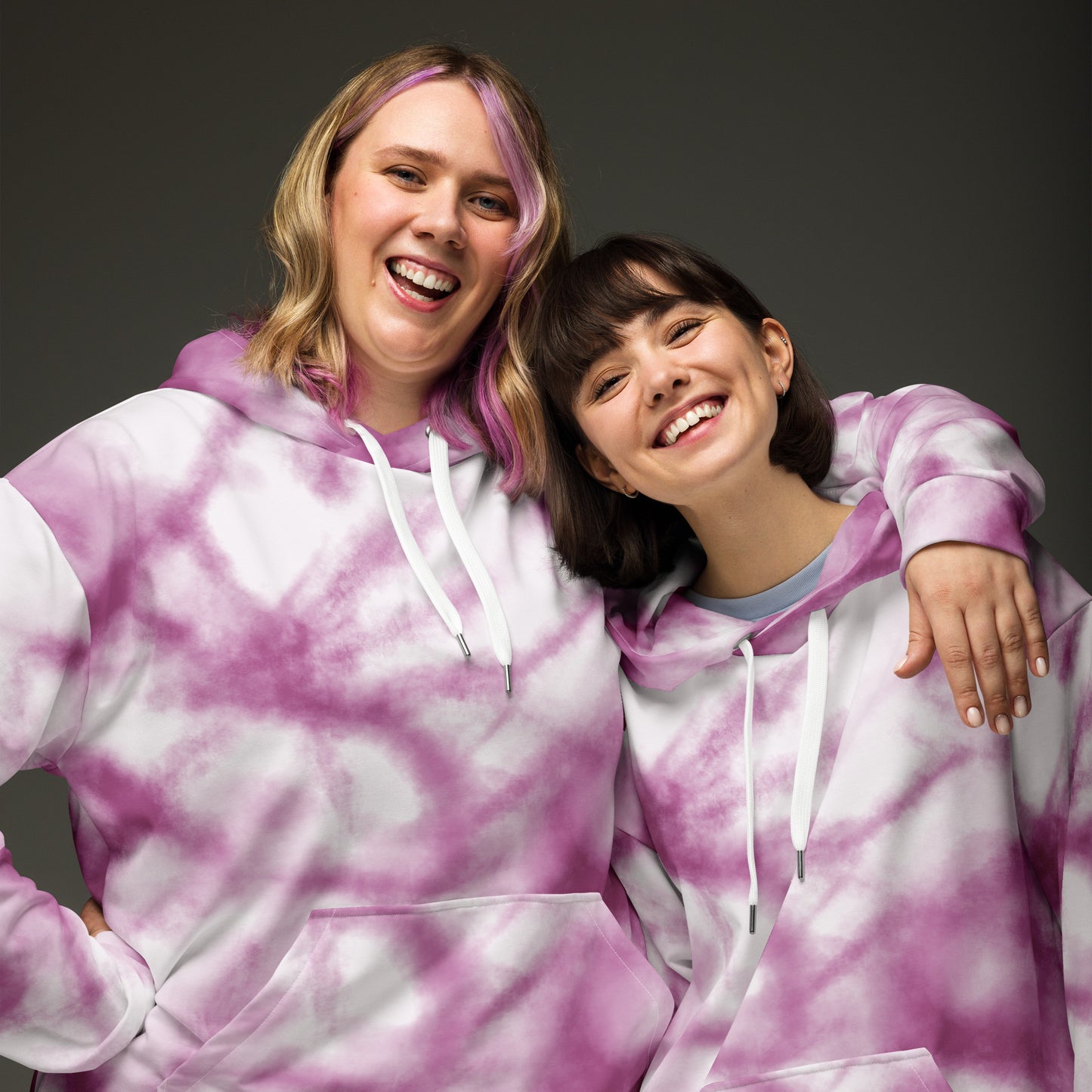 TIE DYE Purple Unisex Hoodie