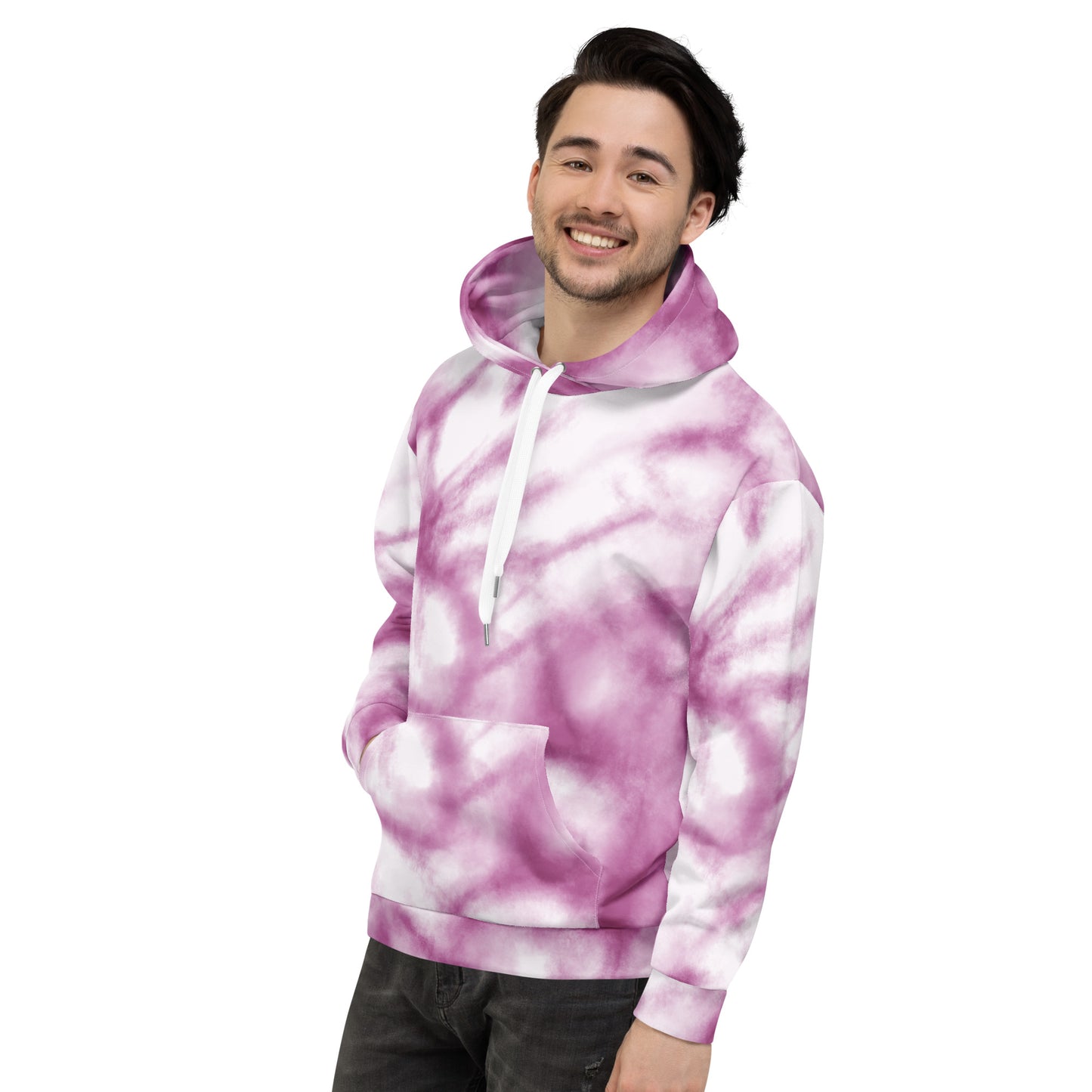 TIE DYE Purple Unisex Hoodie
