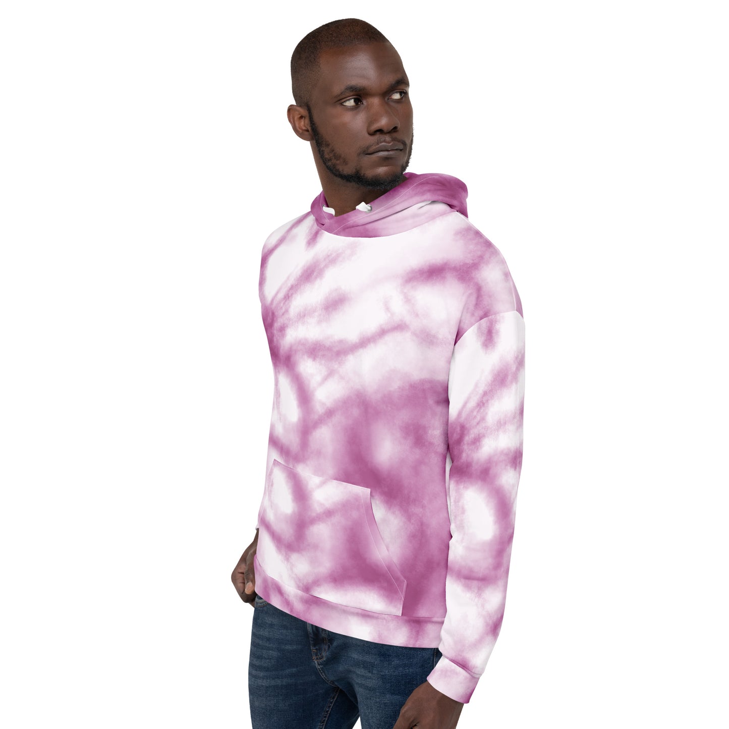 TIE DYE Purple Unisex Hoodie