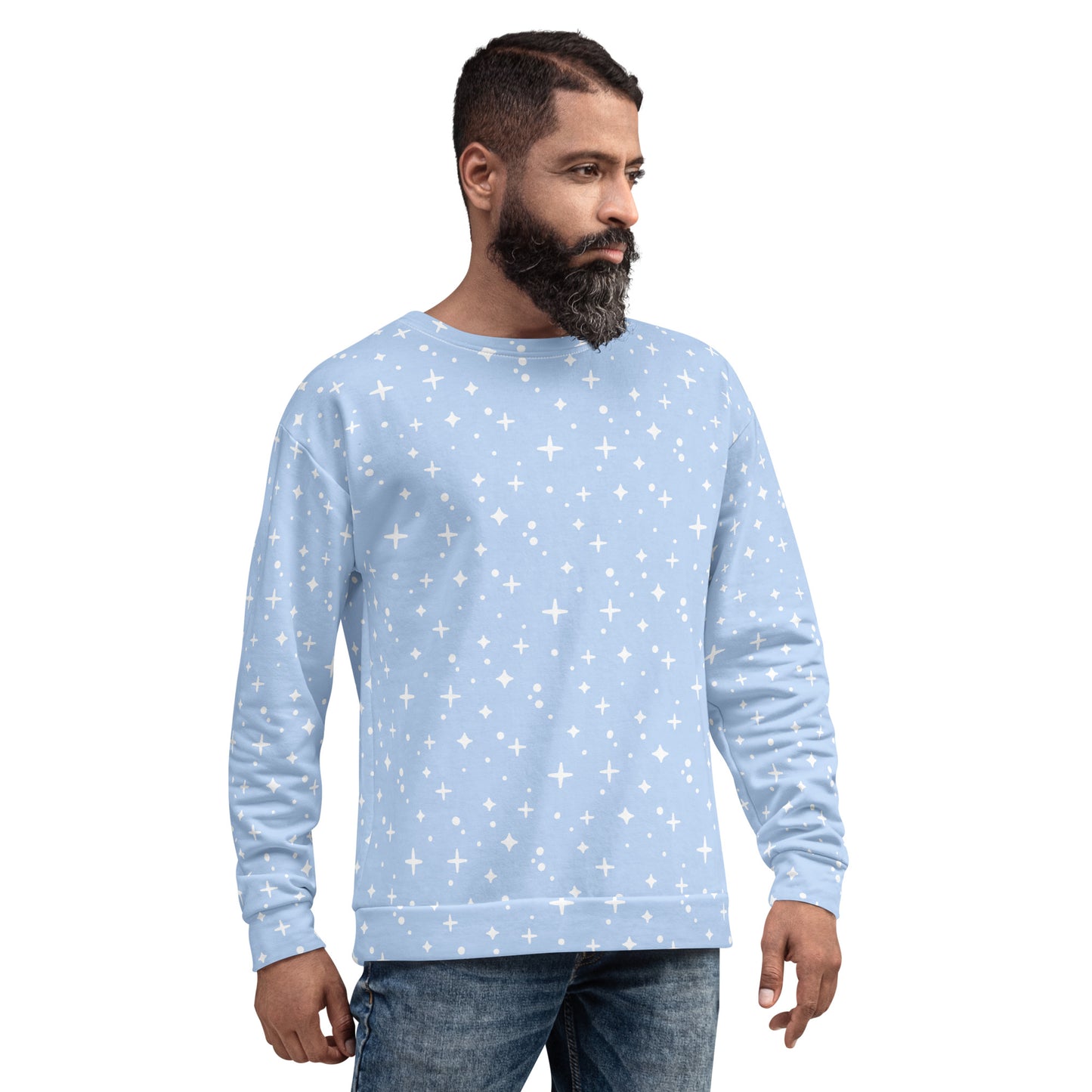 SPARKLES BLUE Unisex Sweatshirt