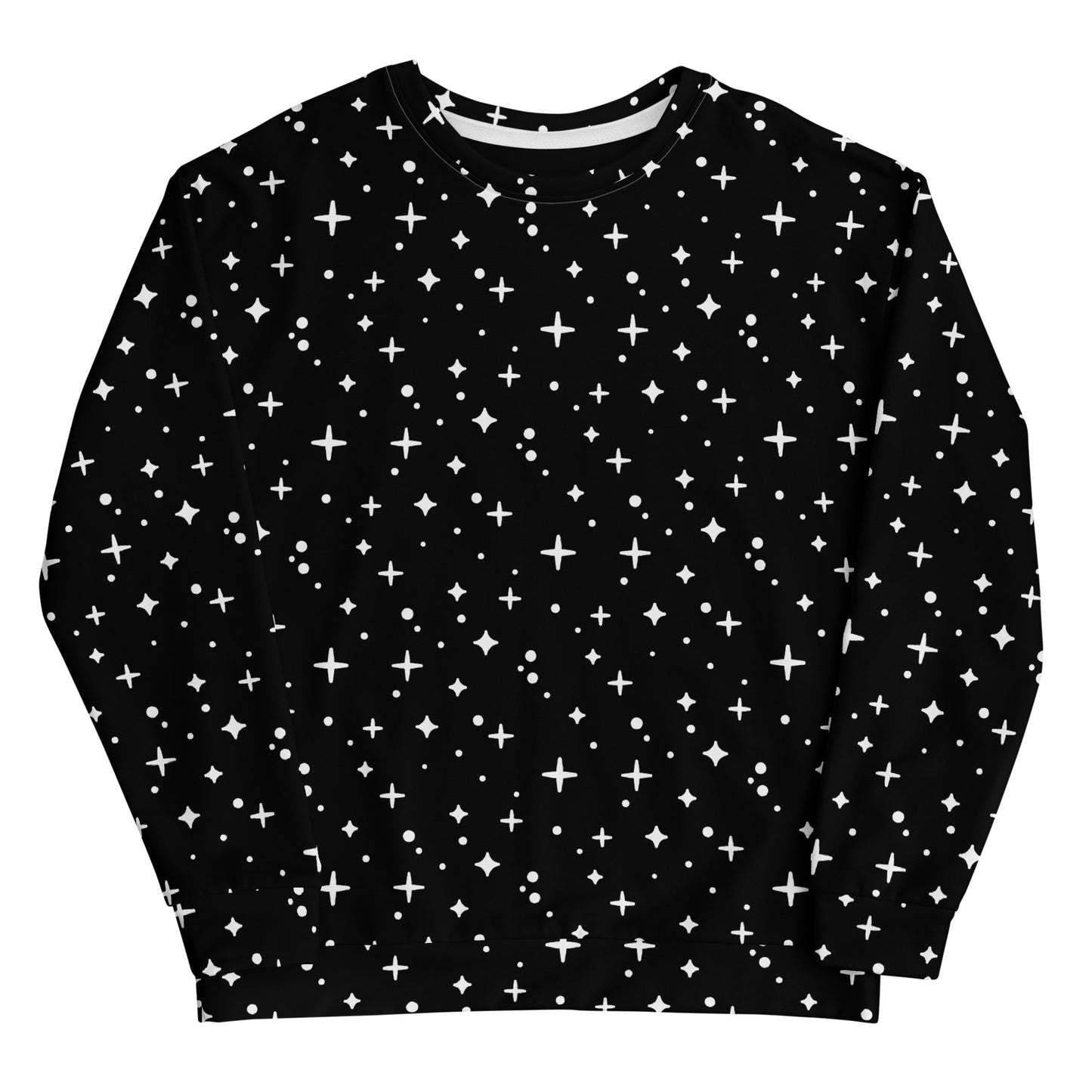 SPARKLES BLACK Unisex Sweatshirt