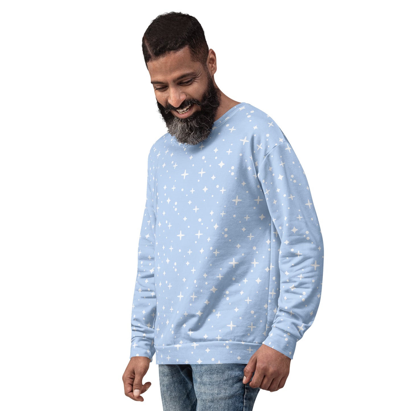 SPARKLES BLUE Unisex Sweatshirt