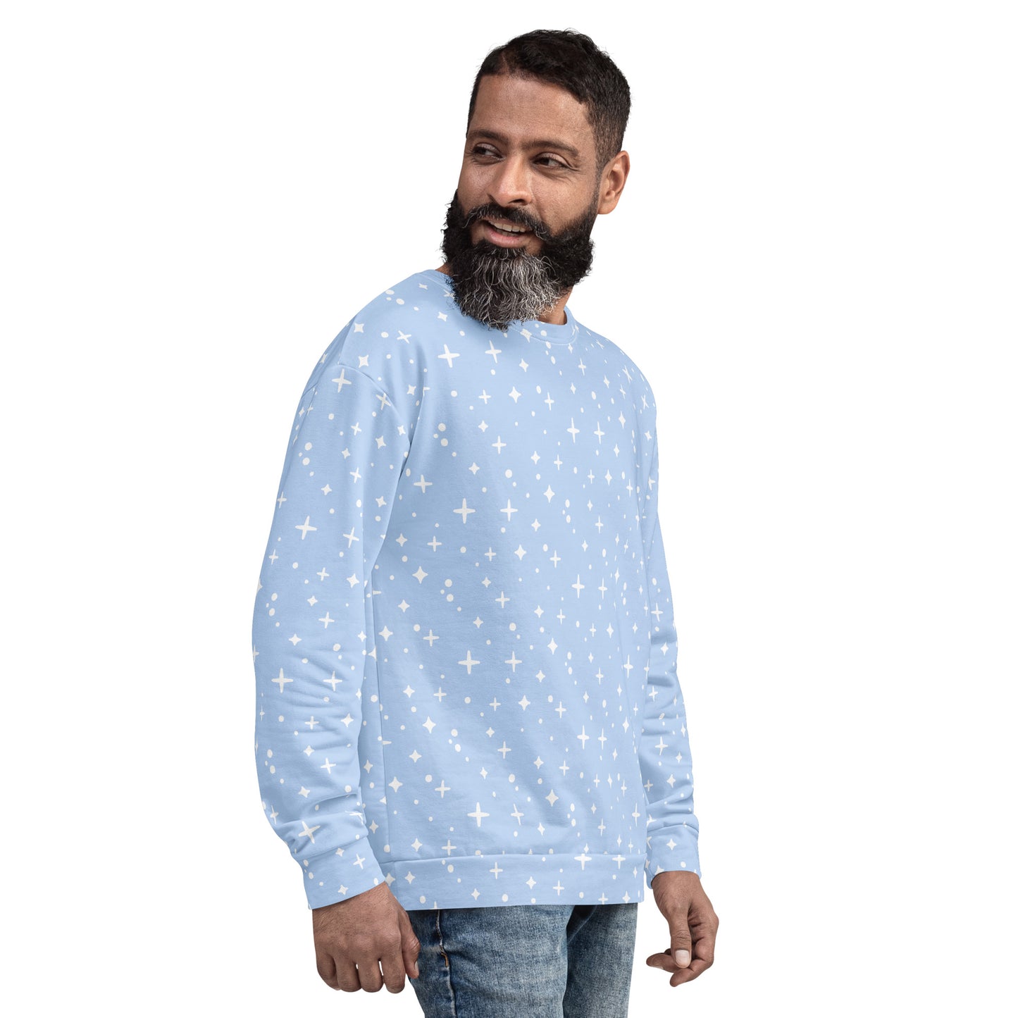 SPARKLES BLUE Unisex Sweatshirt