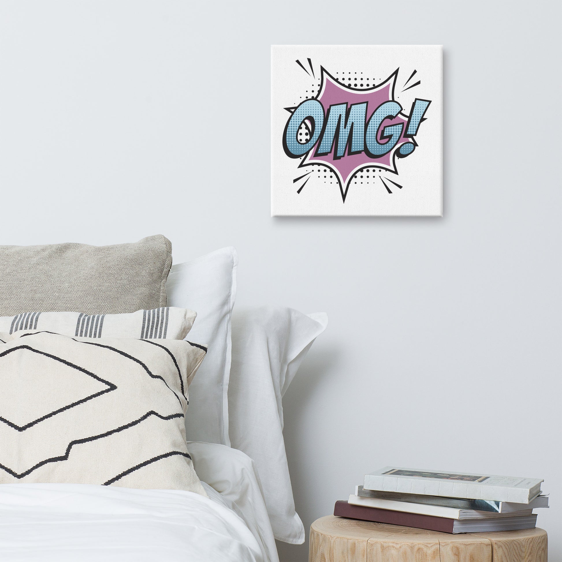 OMG Pop Art Canvas - ASHRILEYPRINTS