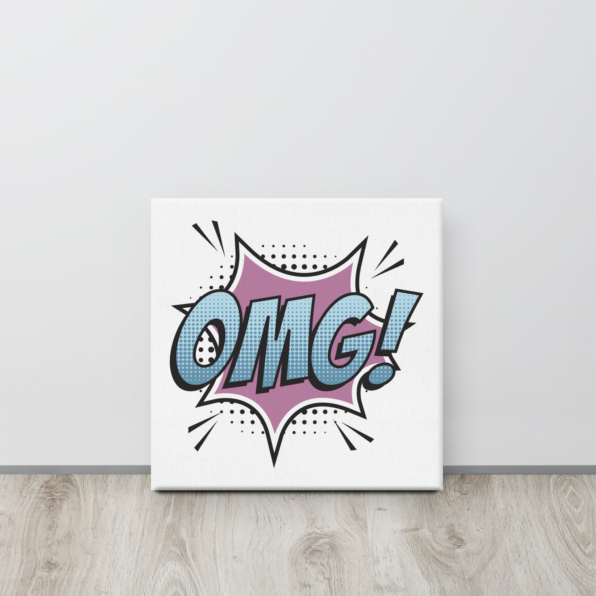 OMG Pop Art Canvas - ASHRILEYPRINTS