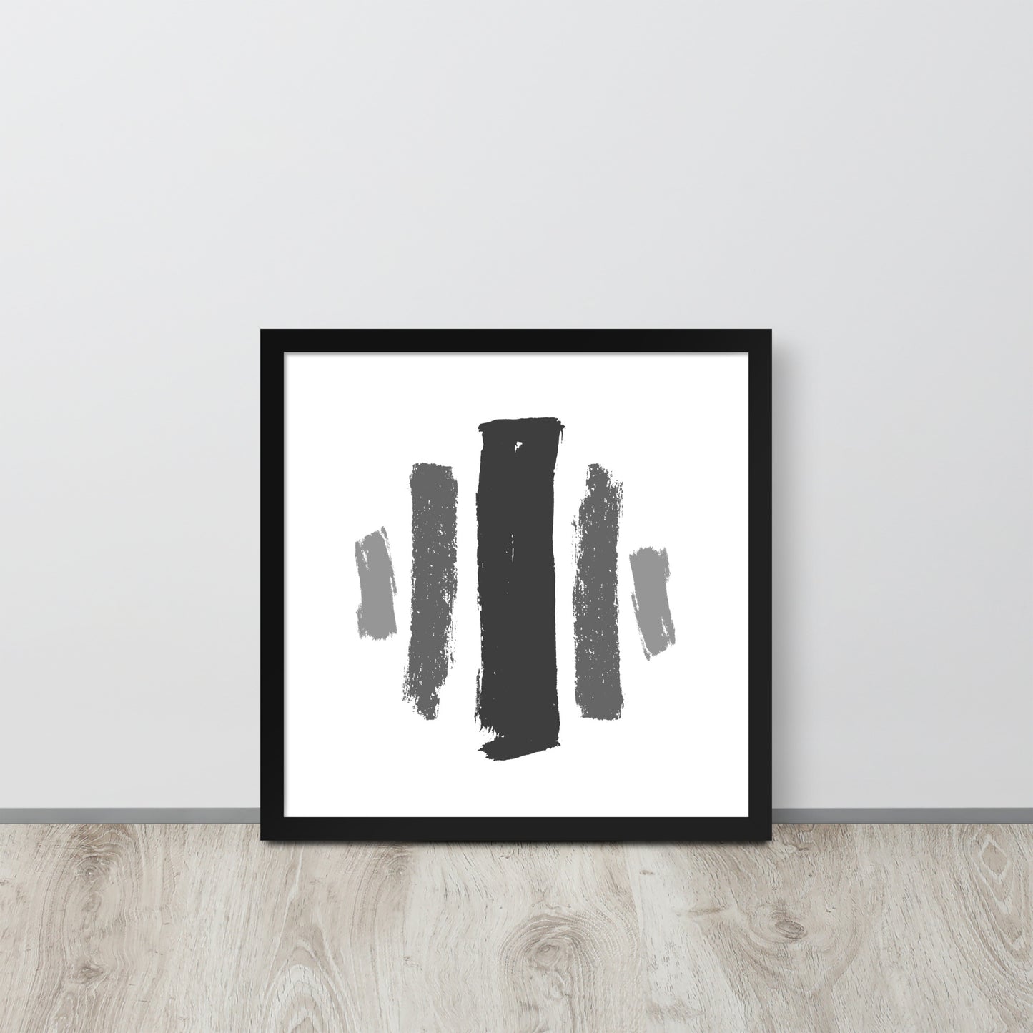 ABSTRACT BRUSH STROKES Framed poster - ASHRILEYPRINTS