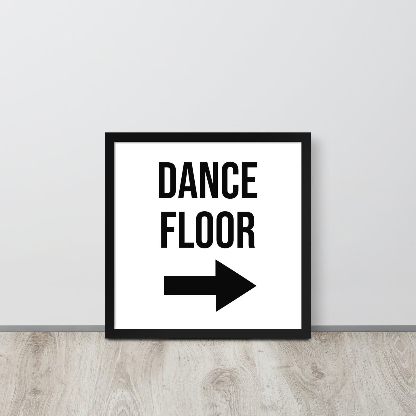 DANCE FLOOR Framed poster - ASHRILEYPRINTS