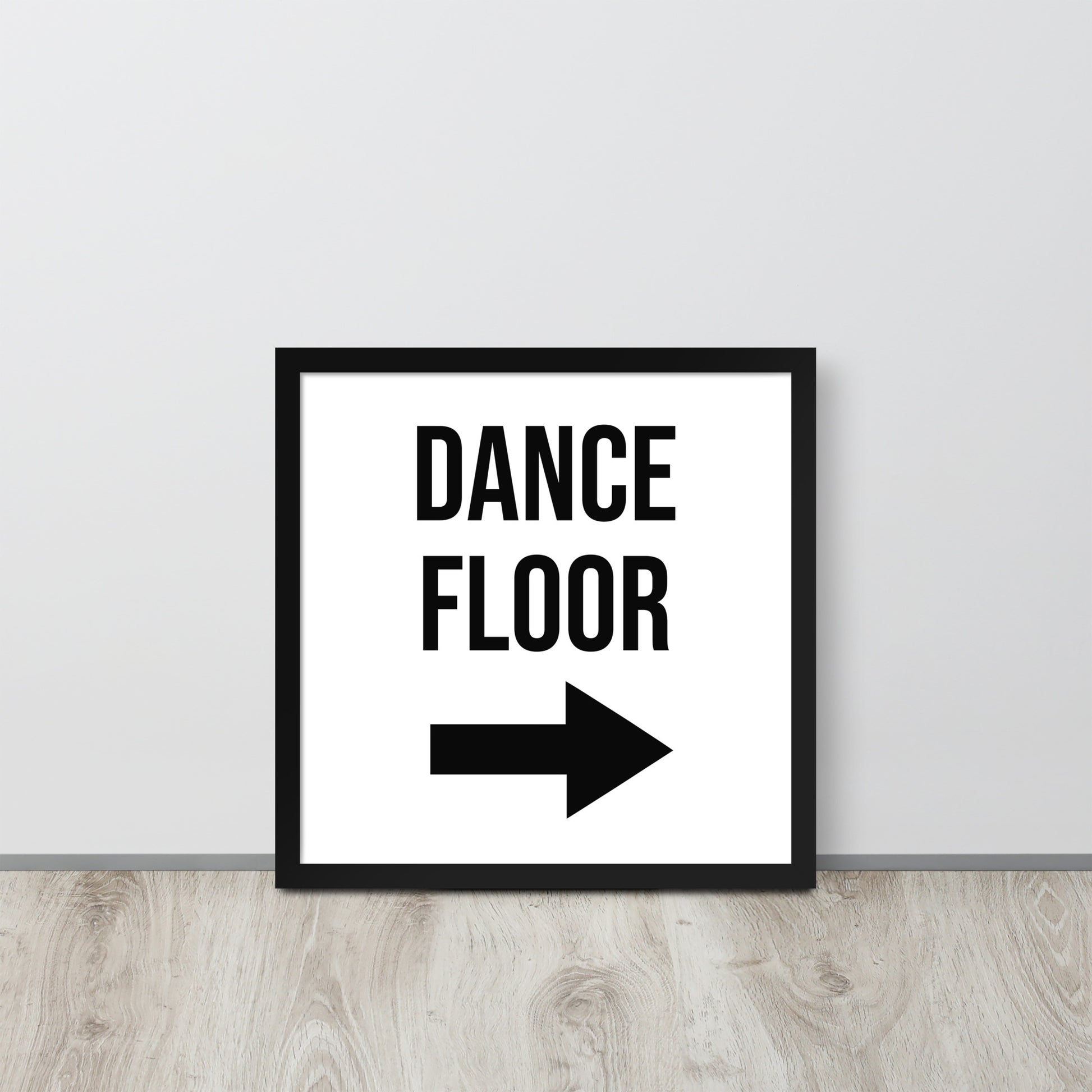 DANCE FLOOR Framed poster - ASHRILEYPRINTS