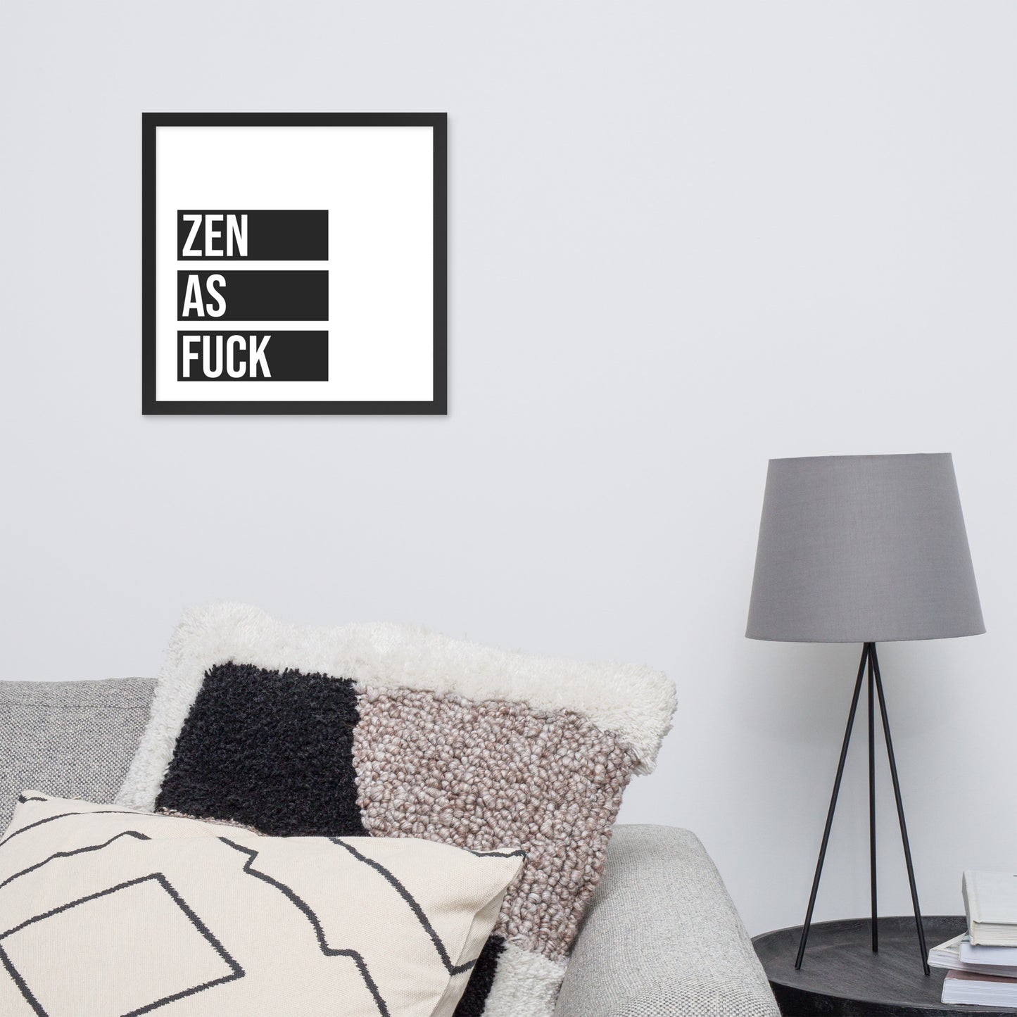 ZEN AS Framed poster - ASHRILEYPRINTS