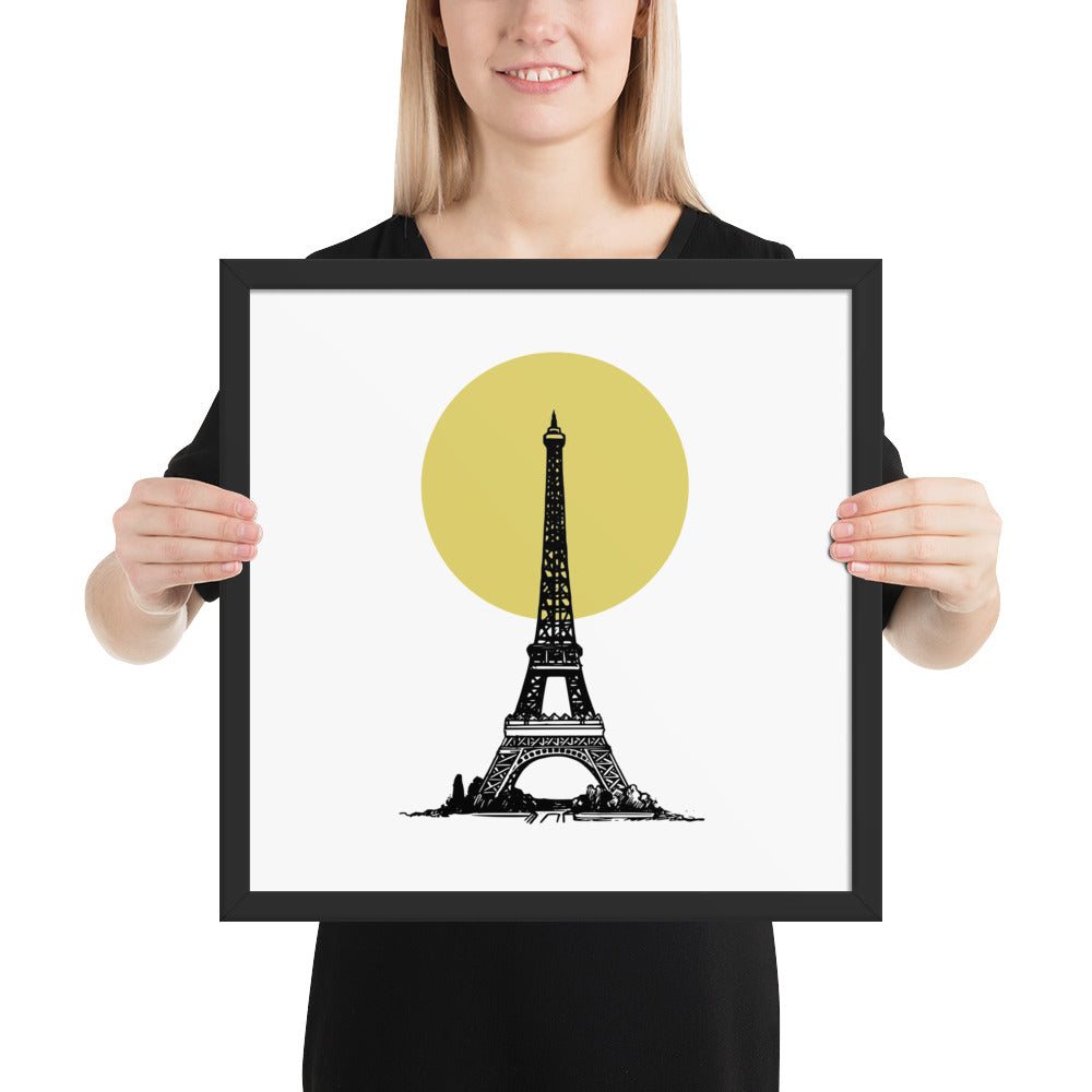 EIFFEL Framed poster - ASHRILEYPRINTS