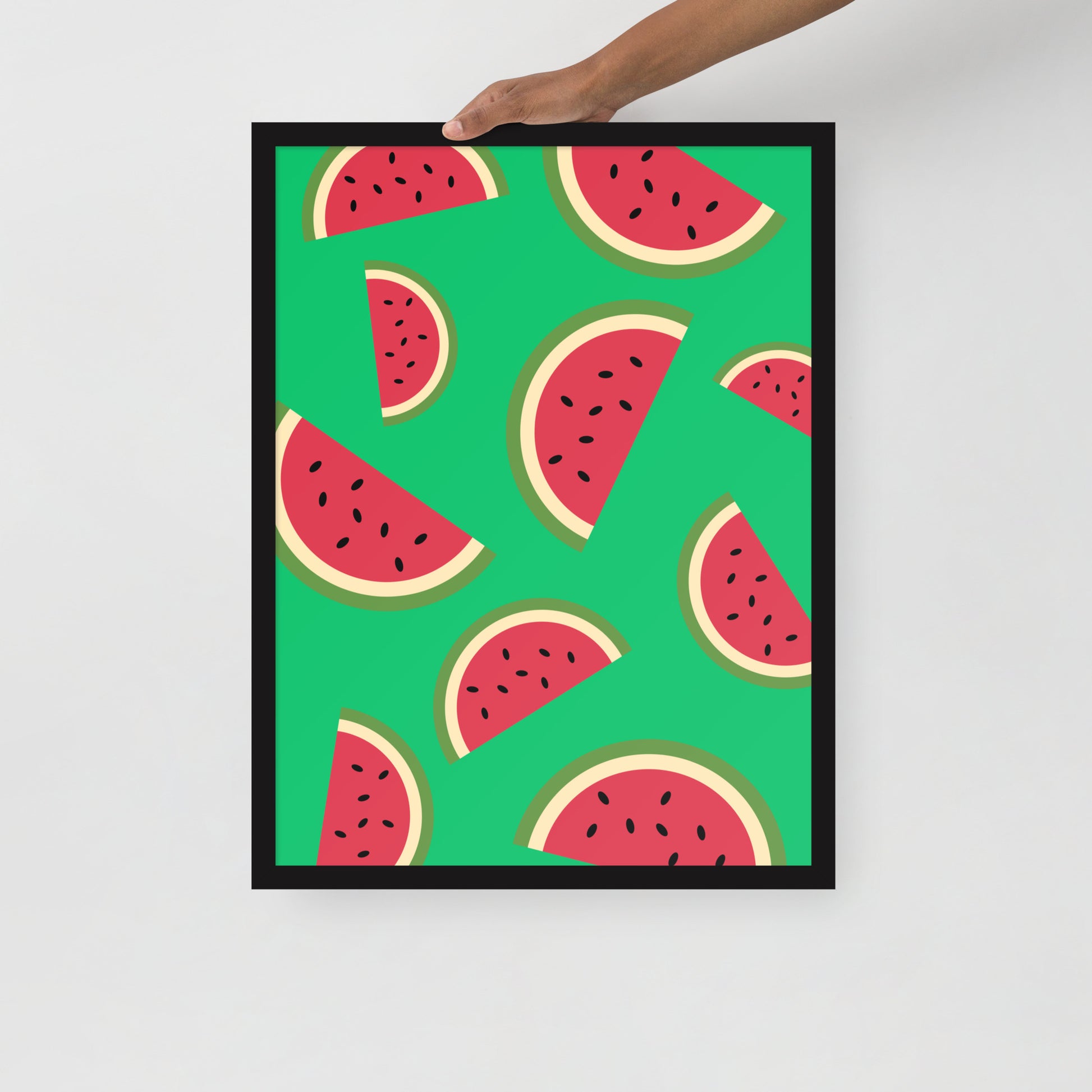 WATERMELON Framed poster - ASHRILEYPRINTS