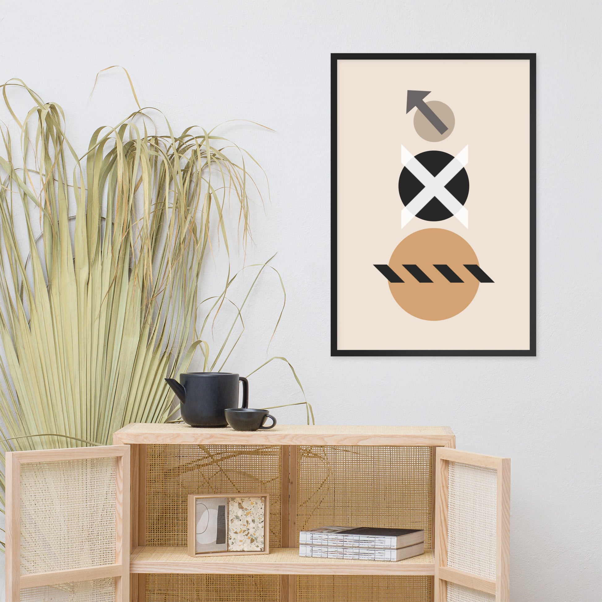 ABSTRACT VECTOR Framed poster - ASHRILEYPRINTS