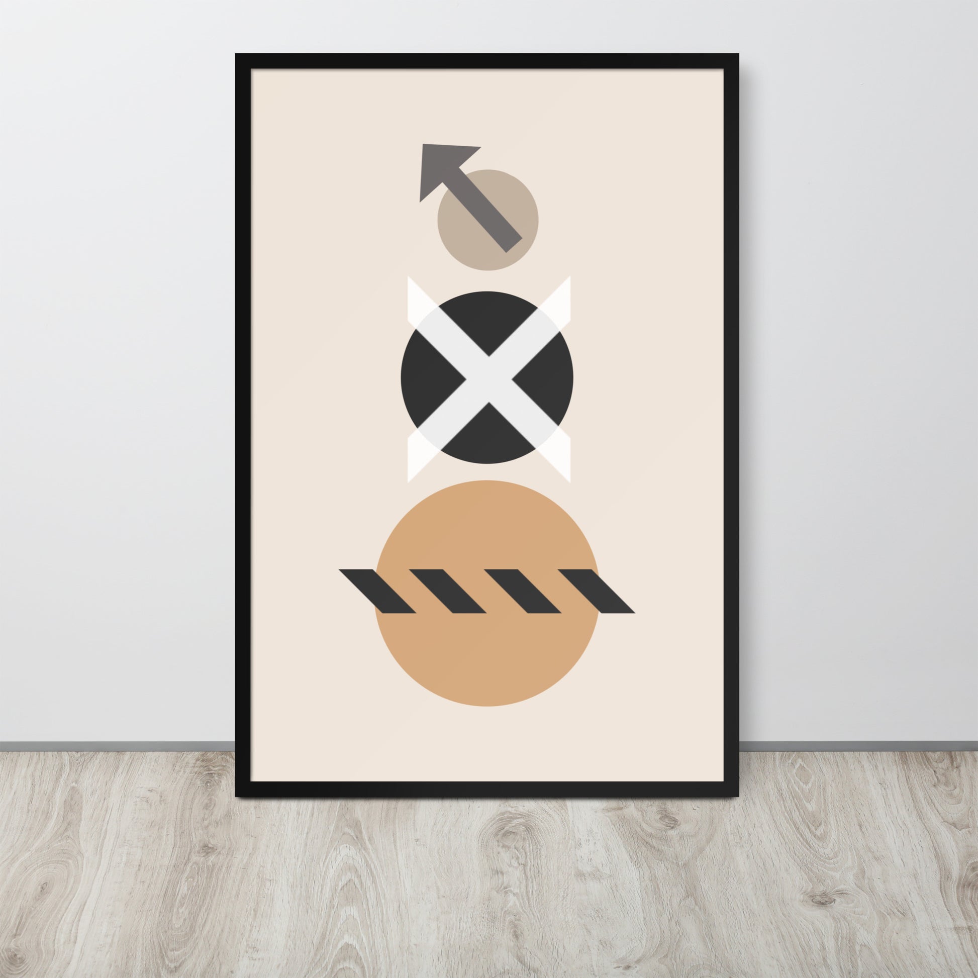 ABSTRACT VECTOR Framed poster - ASHRILEYPRINTS