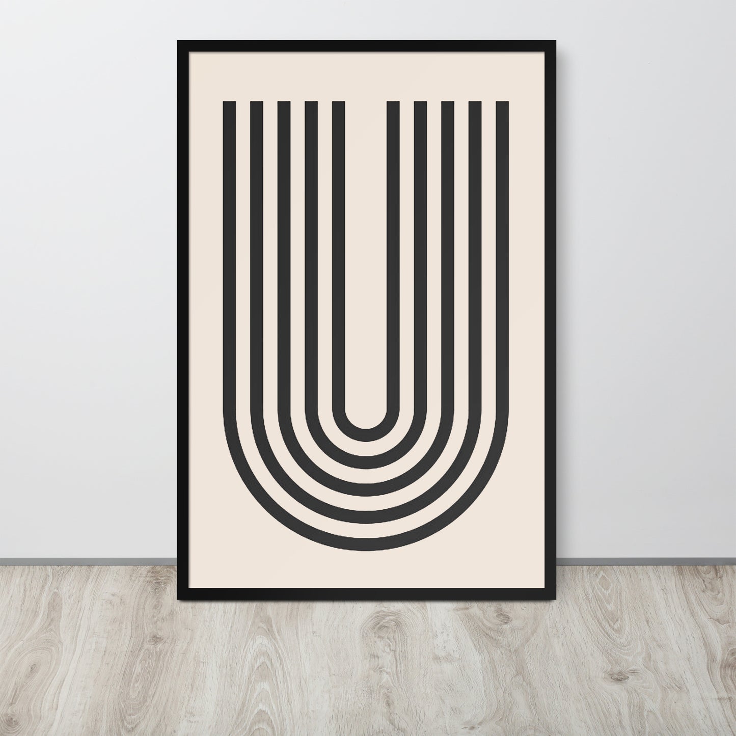 GEOMETRIC LINE Framed poster - ASHRILEYPRINTS