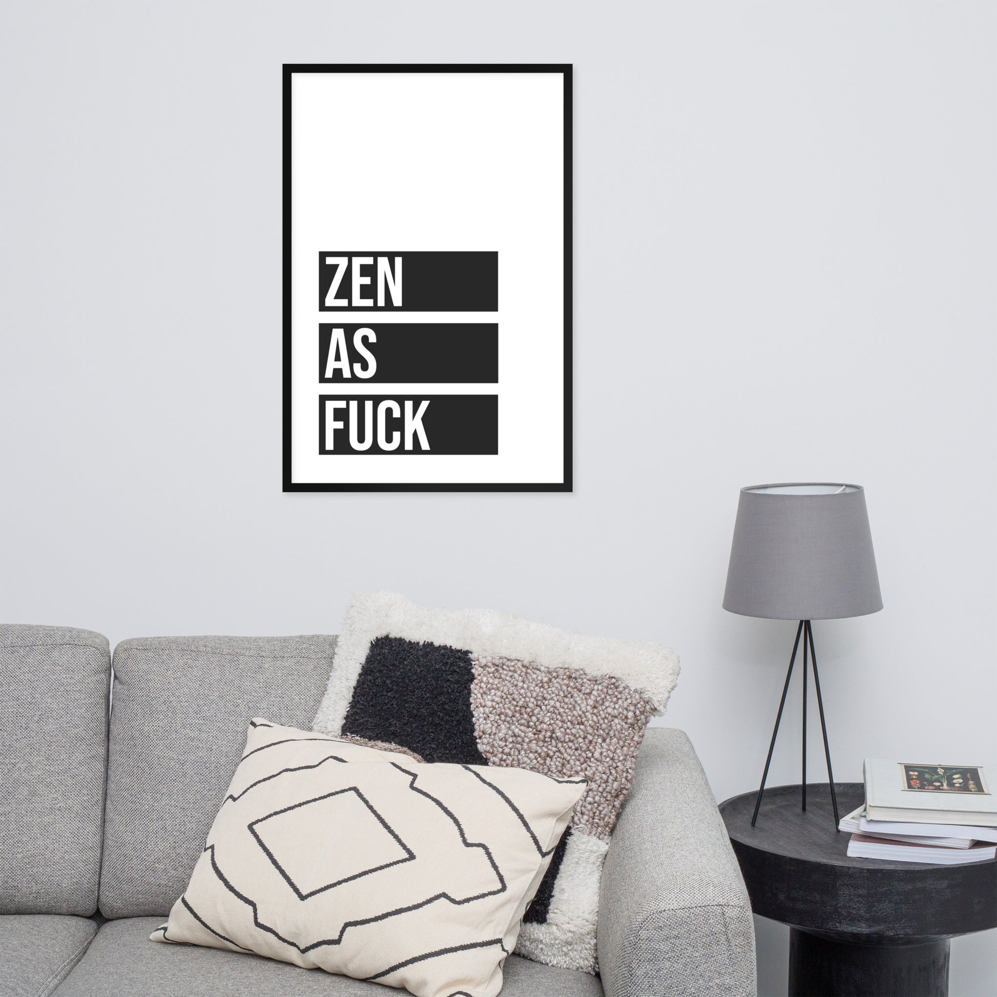 ZEN AS Framed poster - ASHRILEYPRINTS