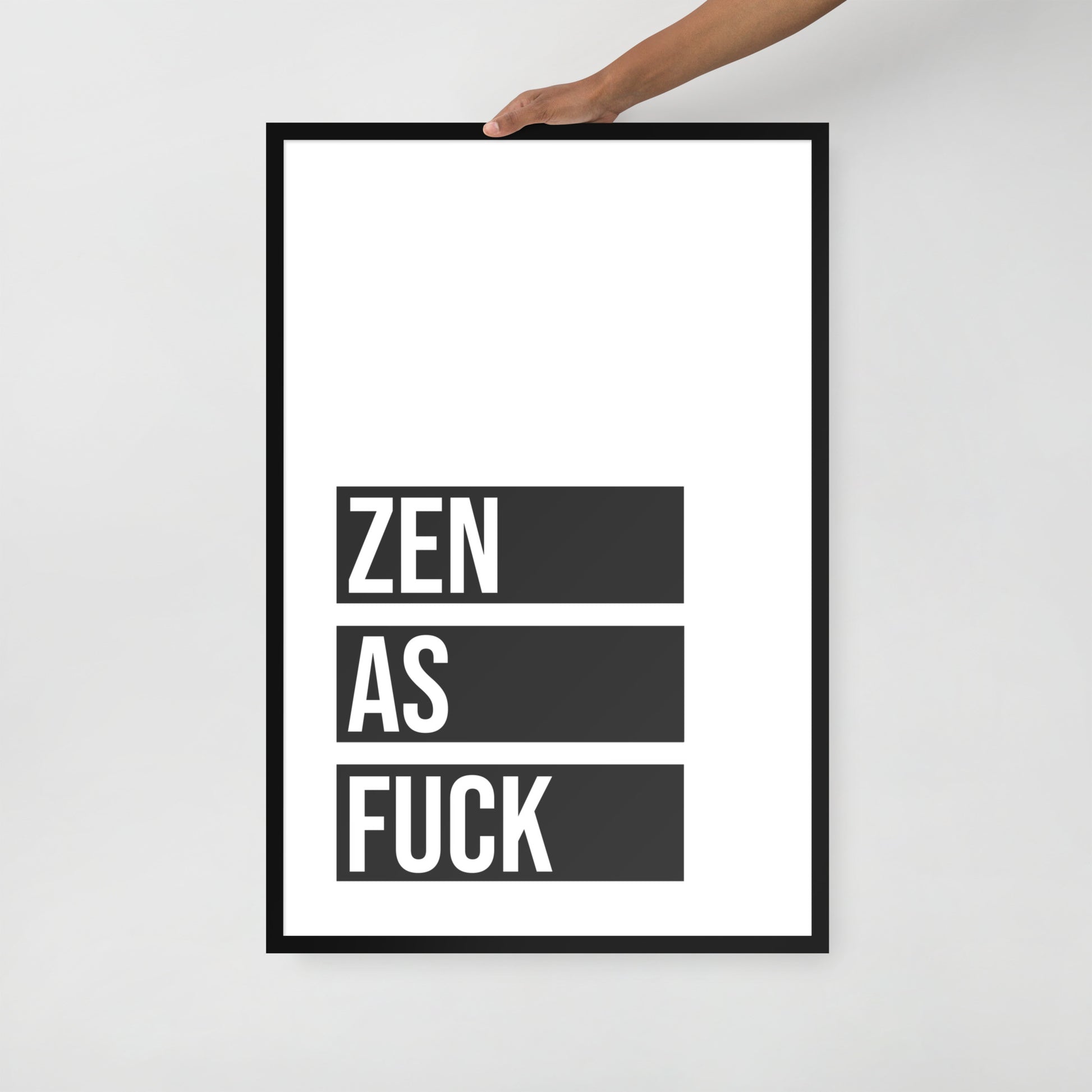 ZEN AS Framed poster - ASHRILEYPRINTS