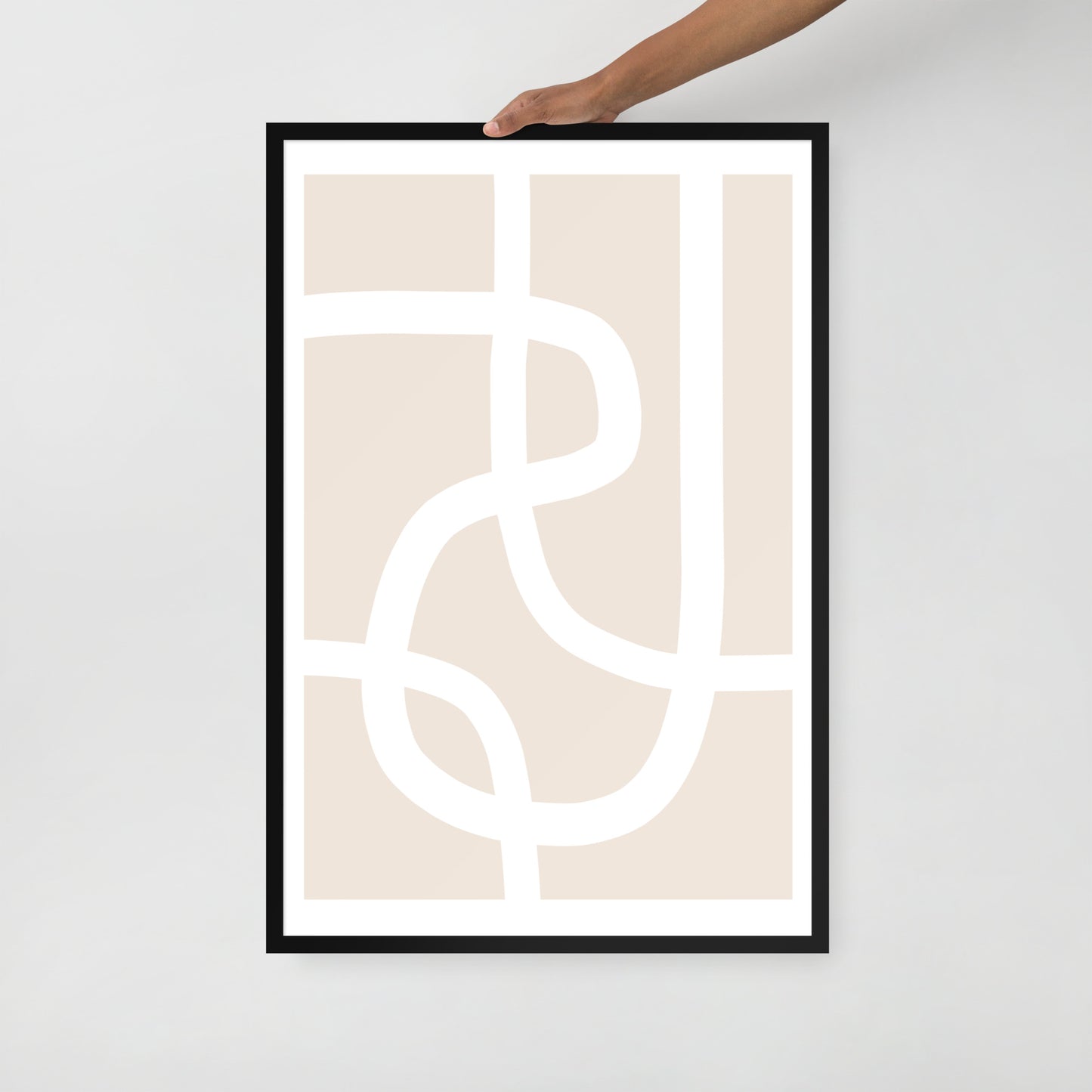 ABSTRACT ART Framed poster - ASHRILEYPRINTS