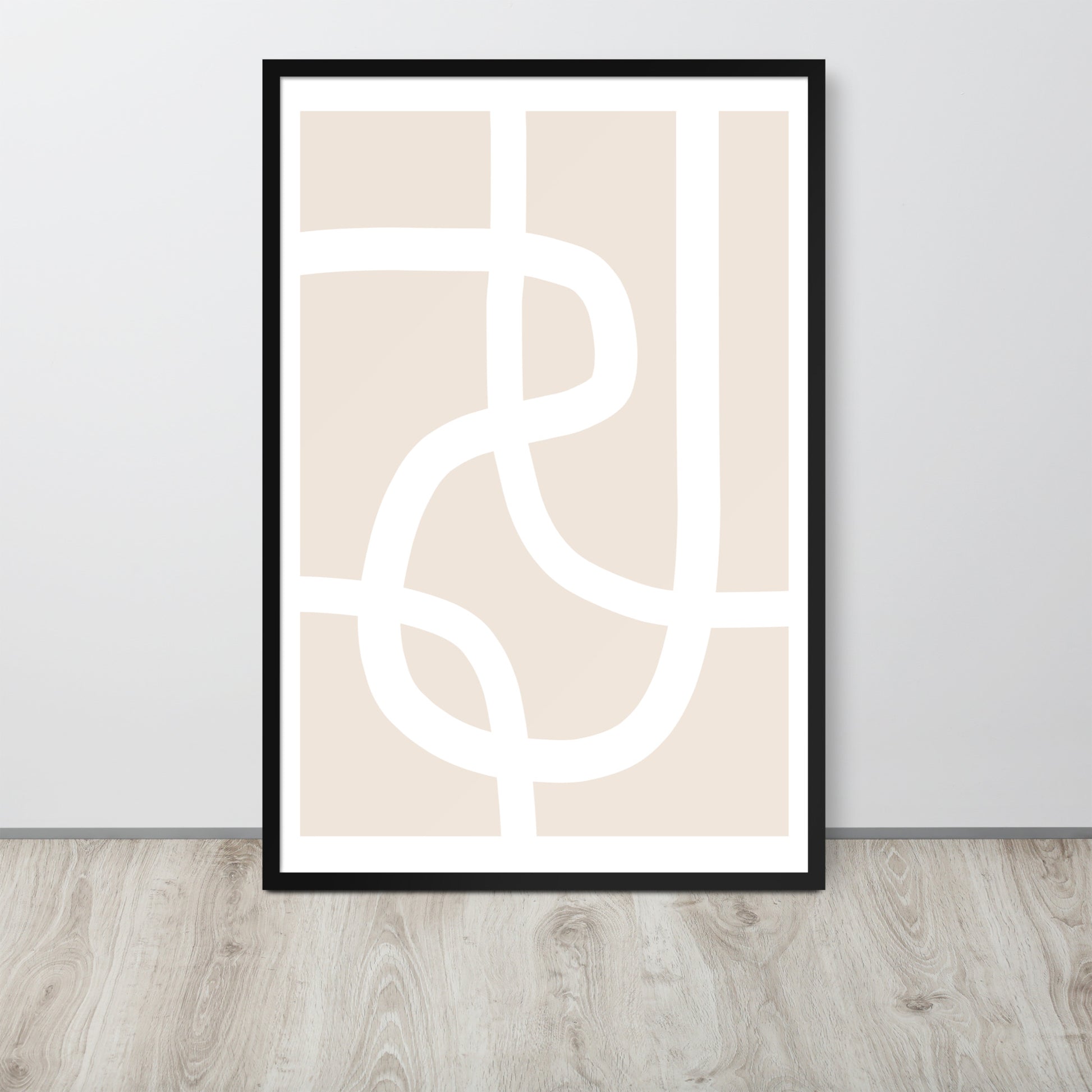 ABSTRACT ART Framed poster - ASHRILEYPRINTS