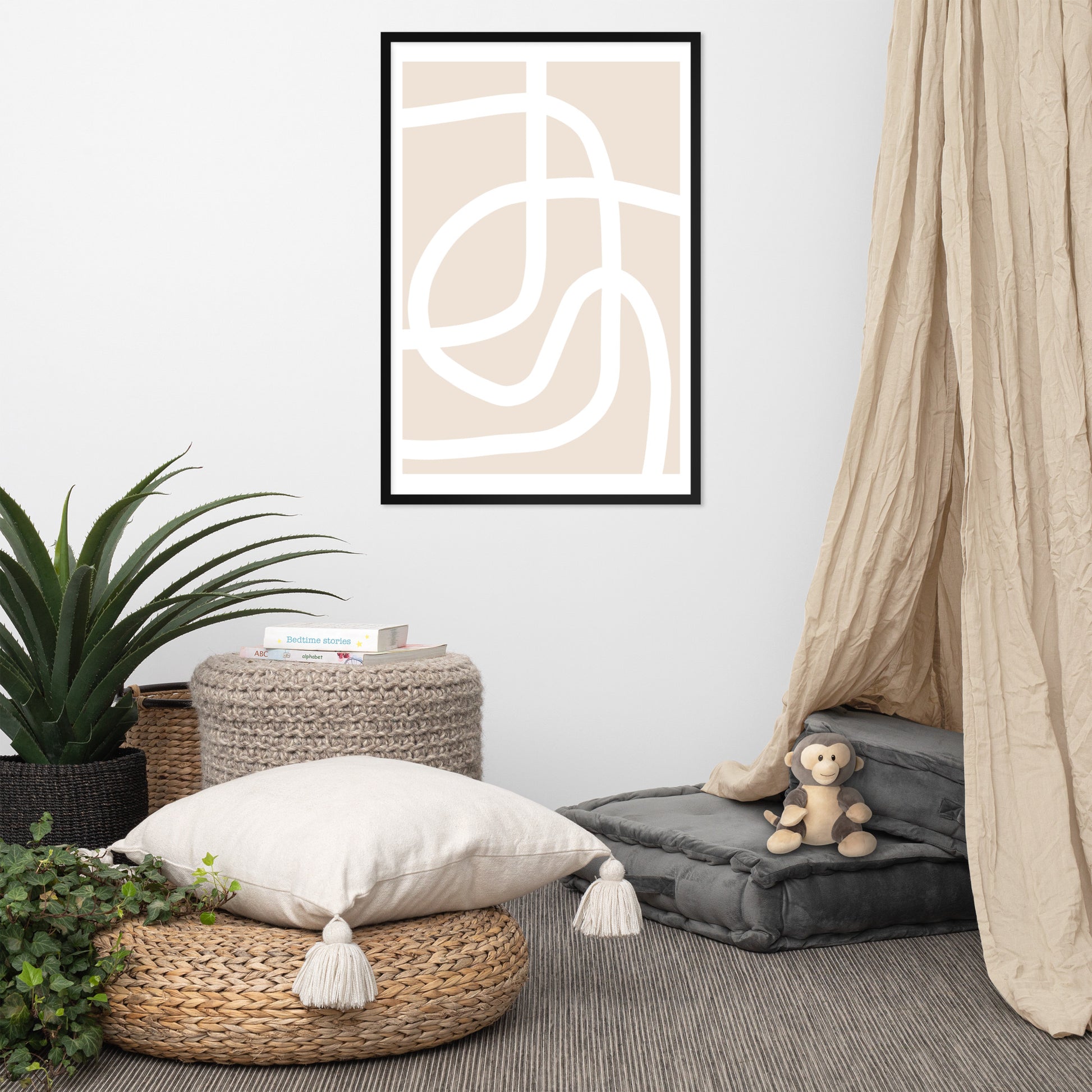ABSTRACT ART Framed poster - ASHRILEYPRINTS