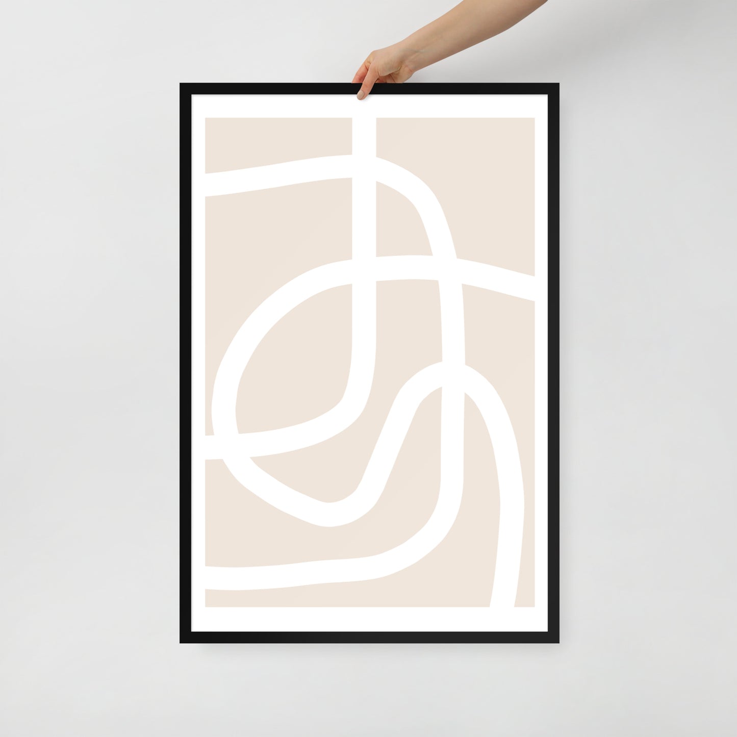 ABSTRACT ART Framed poster - ASHRILEYPRINTS