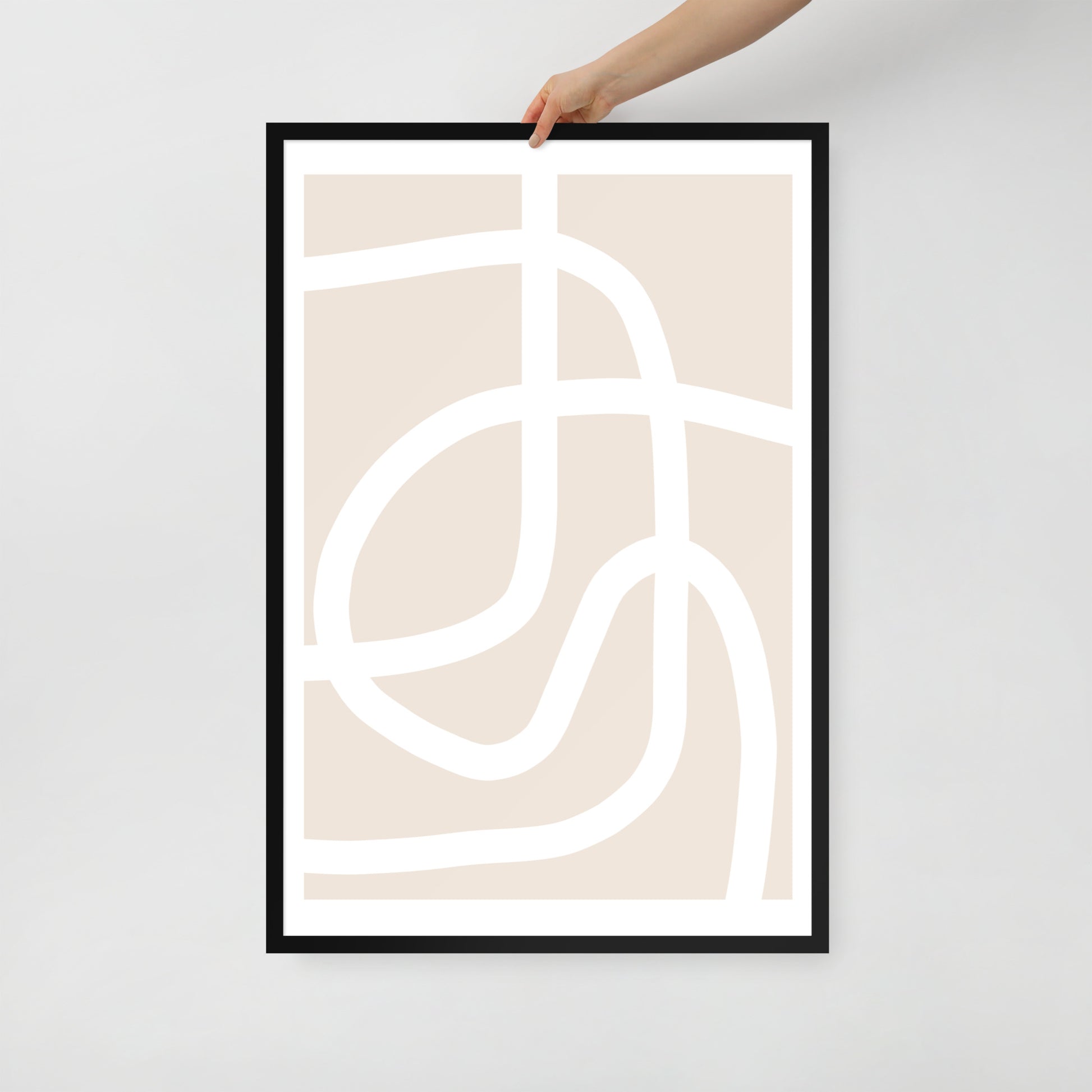 ABSTRACT ART Framed poster - ASHRILEYPRINTS