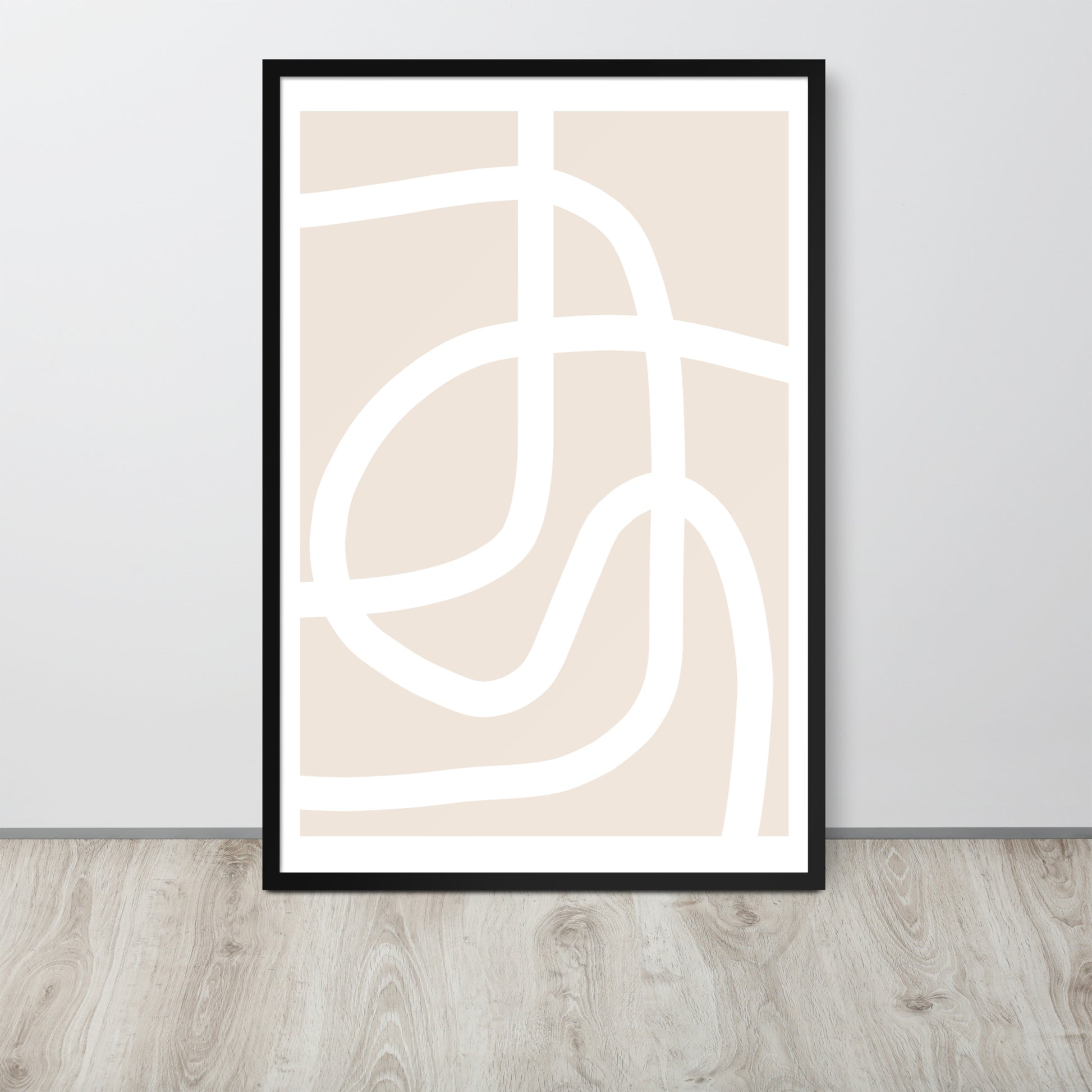 ABSTRACT ART Framed poster - ASHRILEYPRINTS