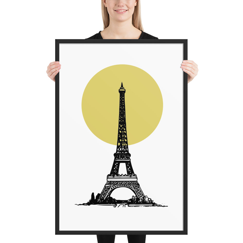 EIFFEL Framed poster - ASHRILEYPRINTS