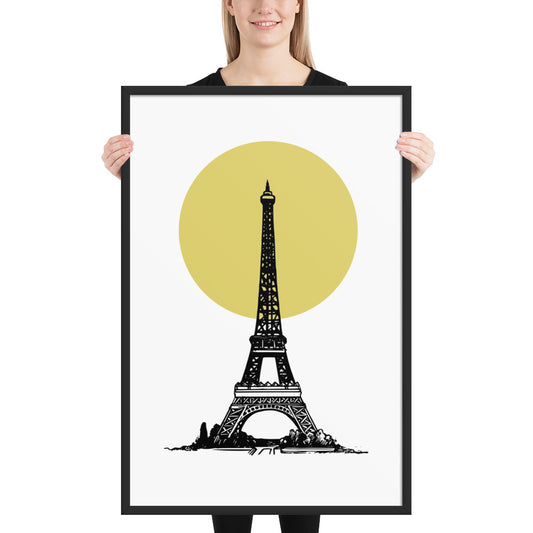 EIFFEL Framed poster - ASHRILEYPRINTS