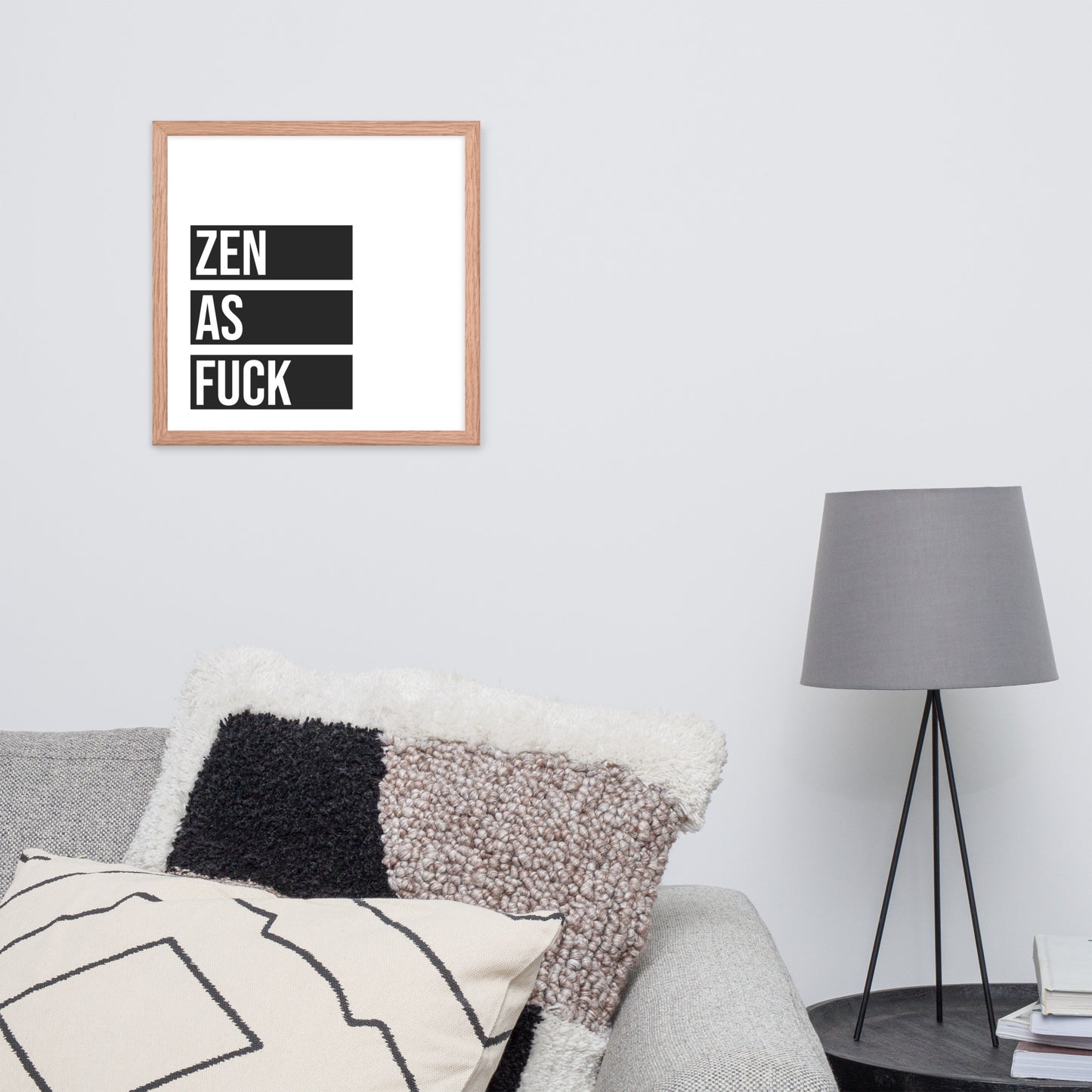 ZEN AS Framed poster - ASHRILEYPRINTS