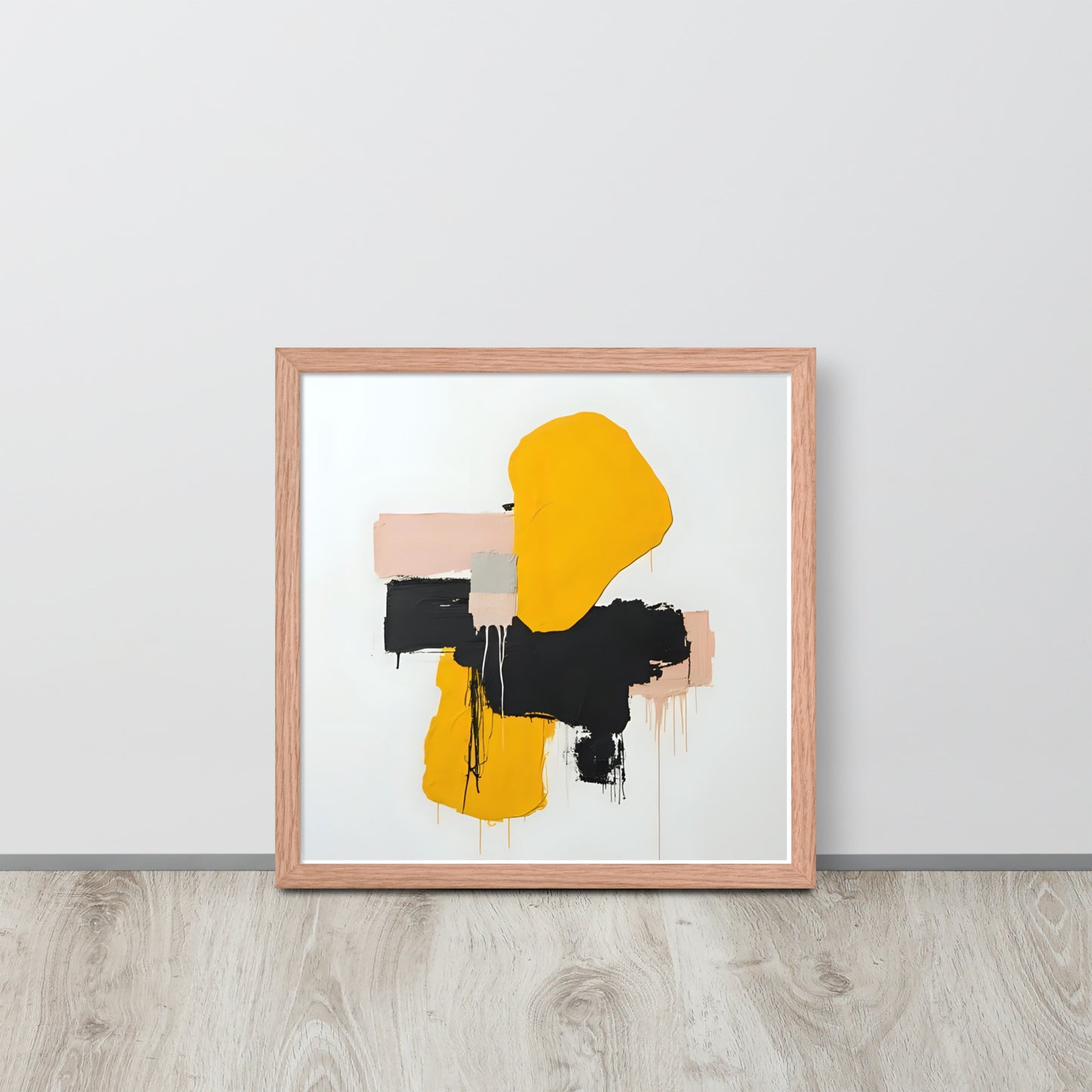 ABSTRACT SHAPES Framed poster - ASHRILEYPRINTS