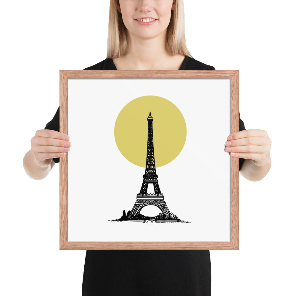 EIFFEL Framed poster - ASHRILEYPRINTS