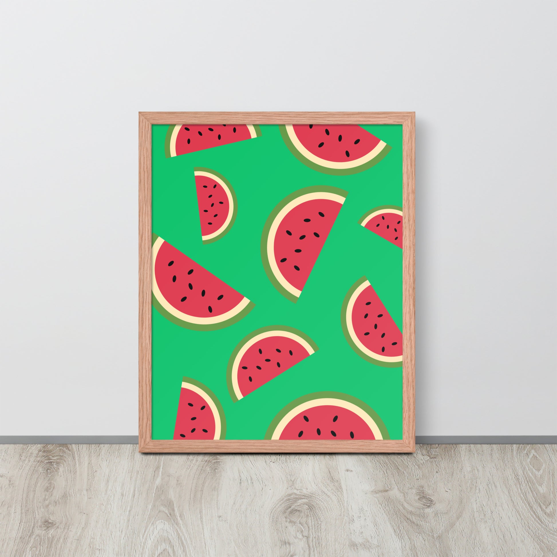 WATERMELON Framed poster - ASHRILEYPRINTS