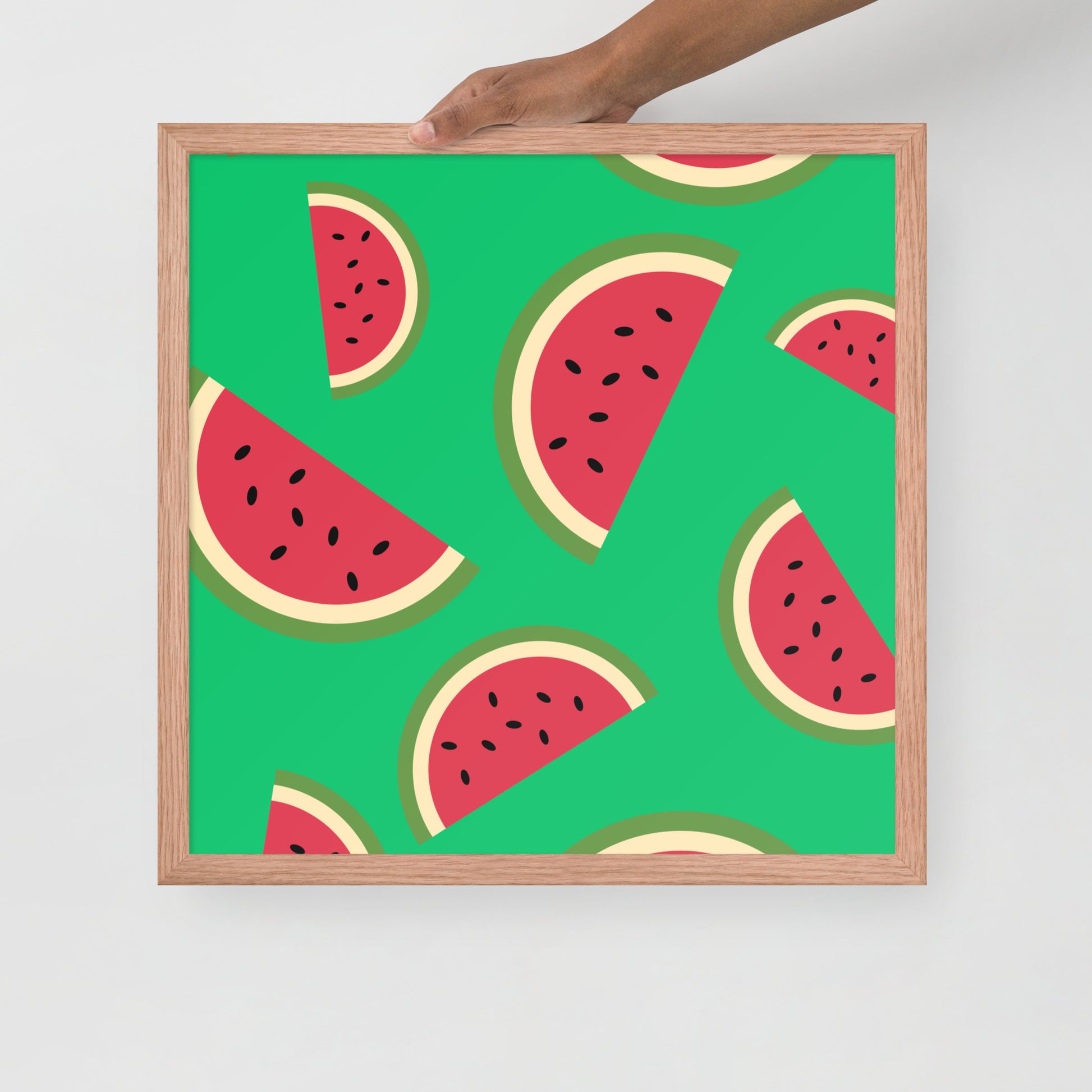 WATERMELON Framed poster - ASHRILEYPRINTS