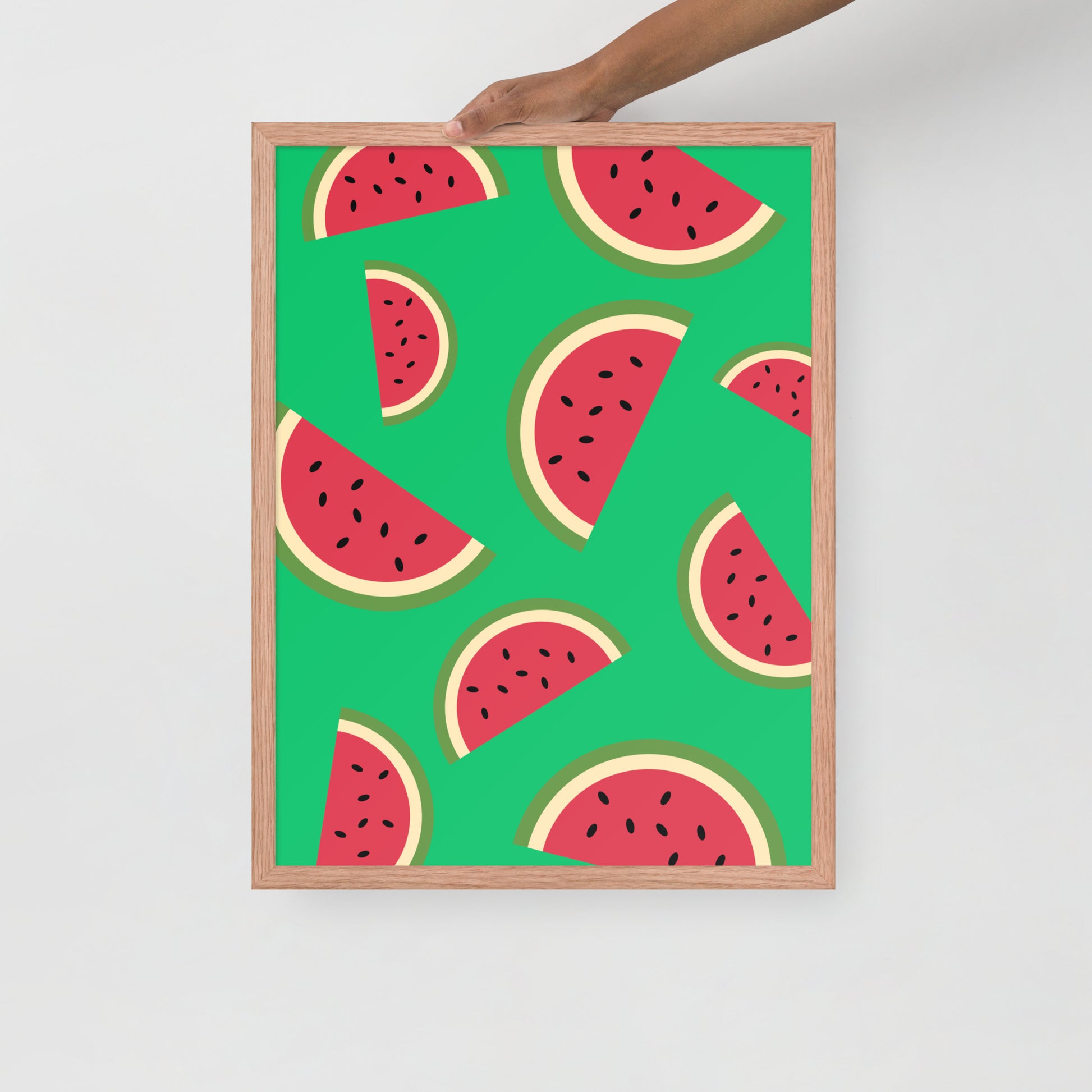 WATERMELON Framed poster - ASHRILEYPRINTS