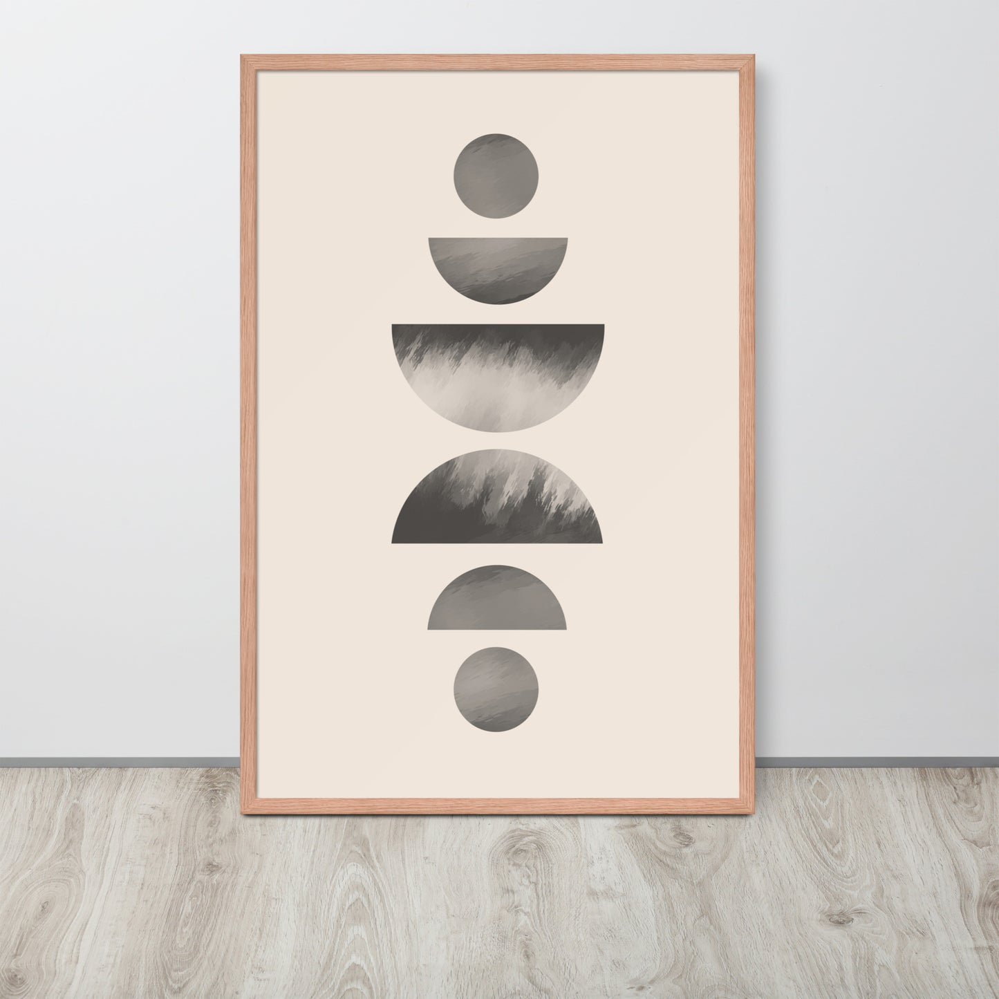 ABSTRACT CIRCLES Framed poster - ASHRILEYPRINTS