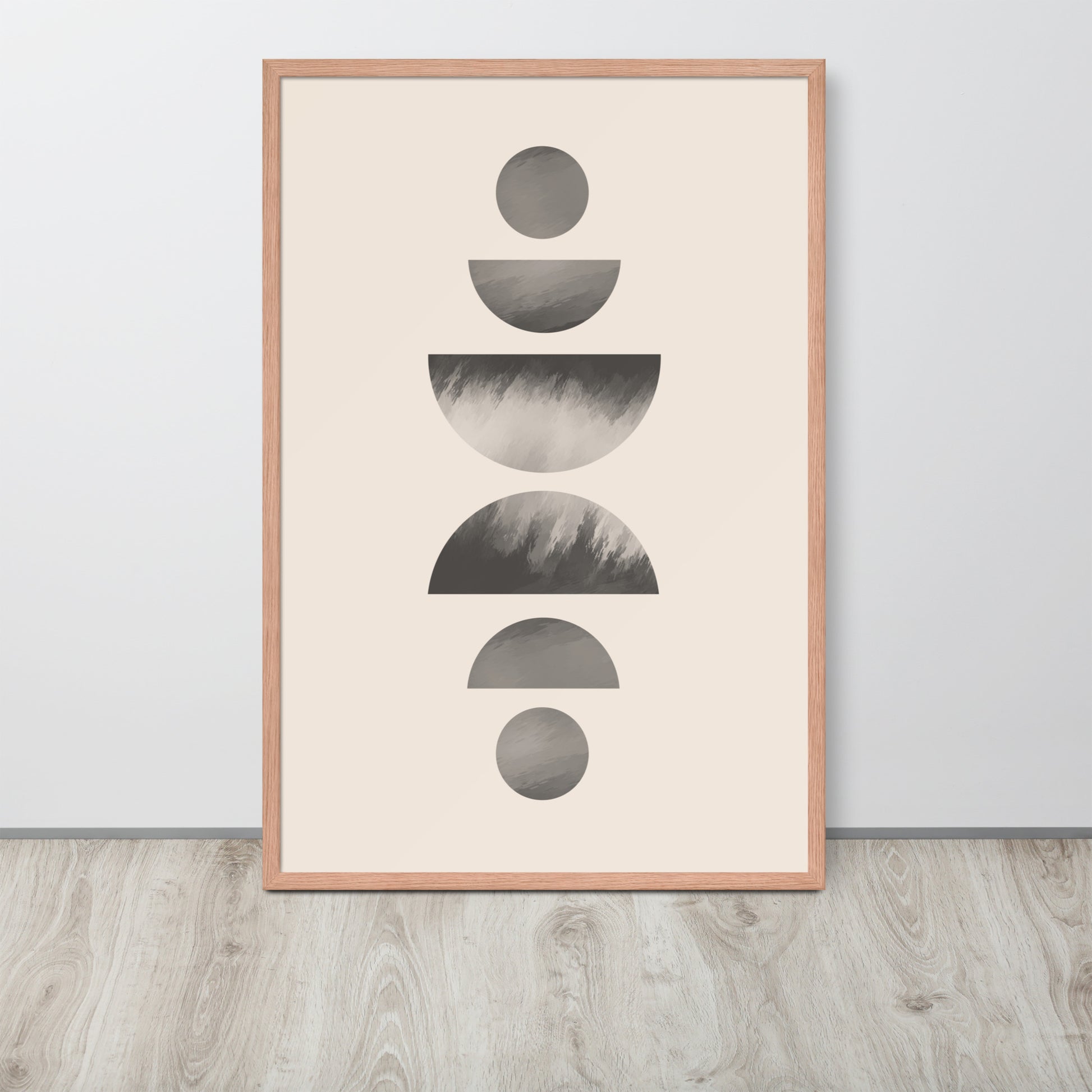 ABSTRACT CIRCLES Framed poster - ASHRILEYPRINTS