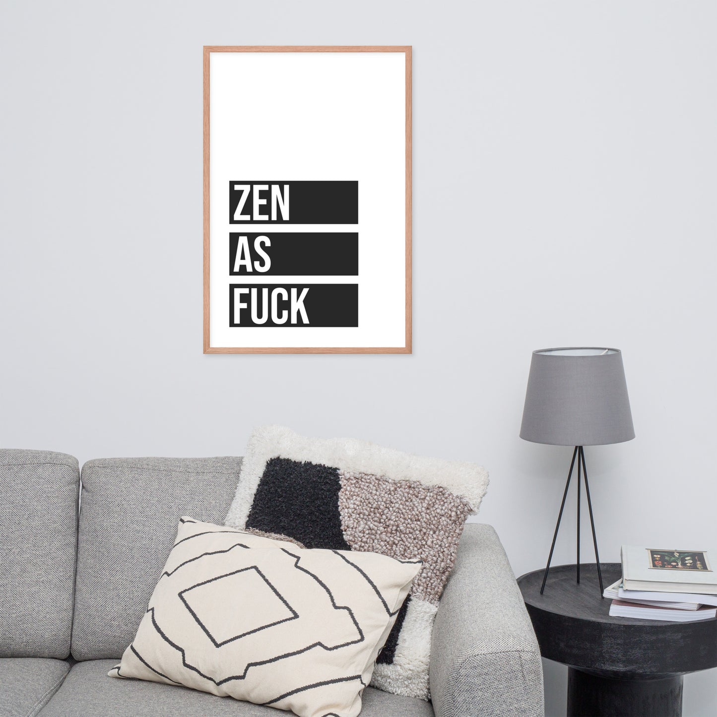 ZEN AS Framed poster - ASHRILEYPRINTS