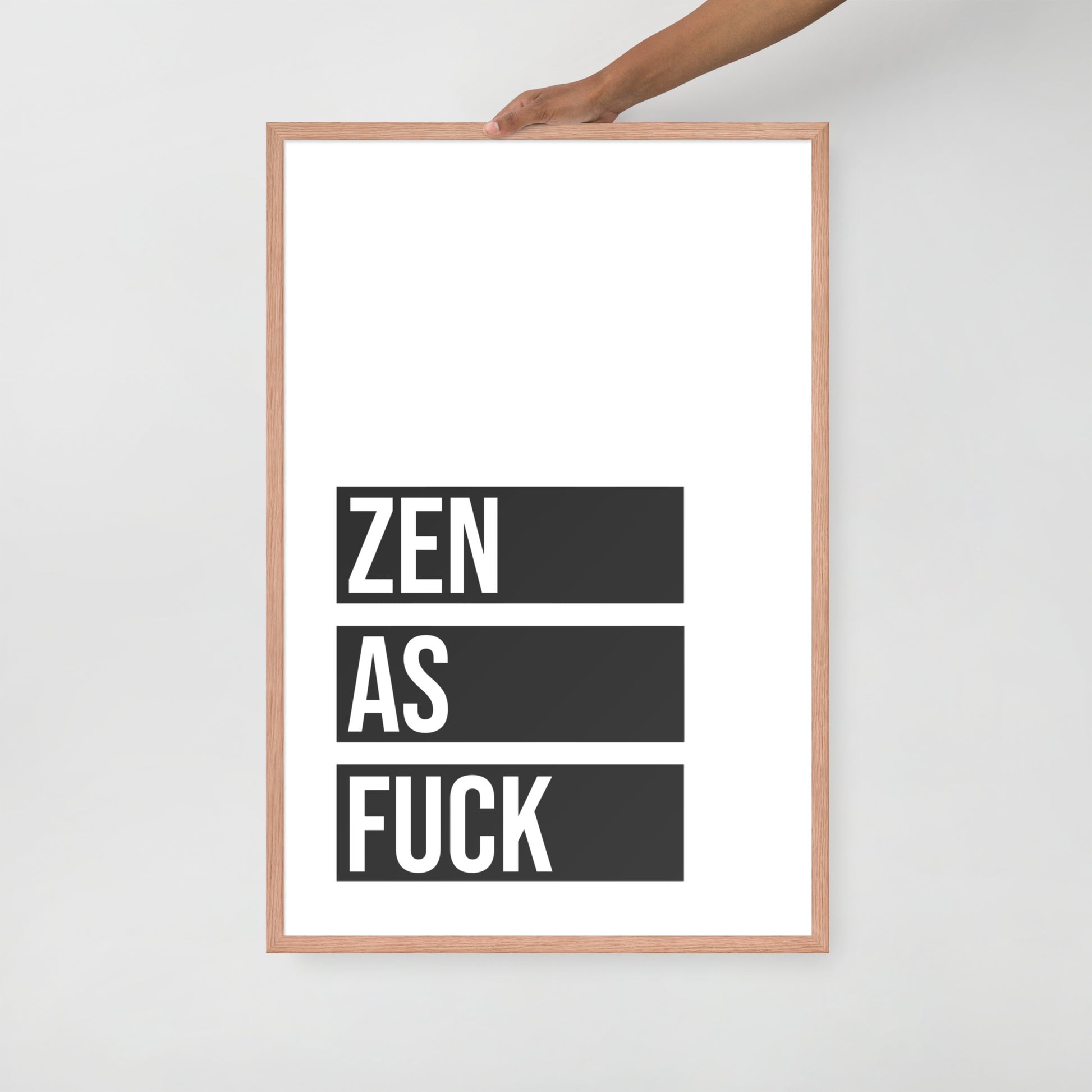 ZEN AS Framed poster - ASHRILEYPRINTS