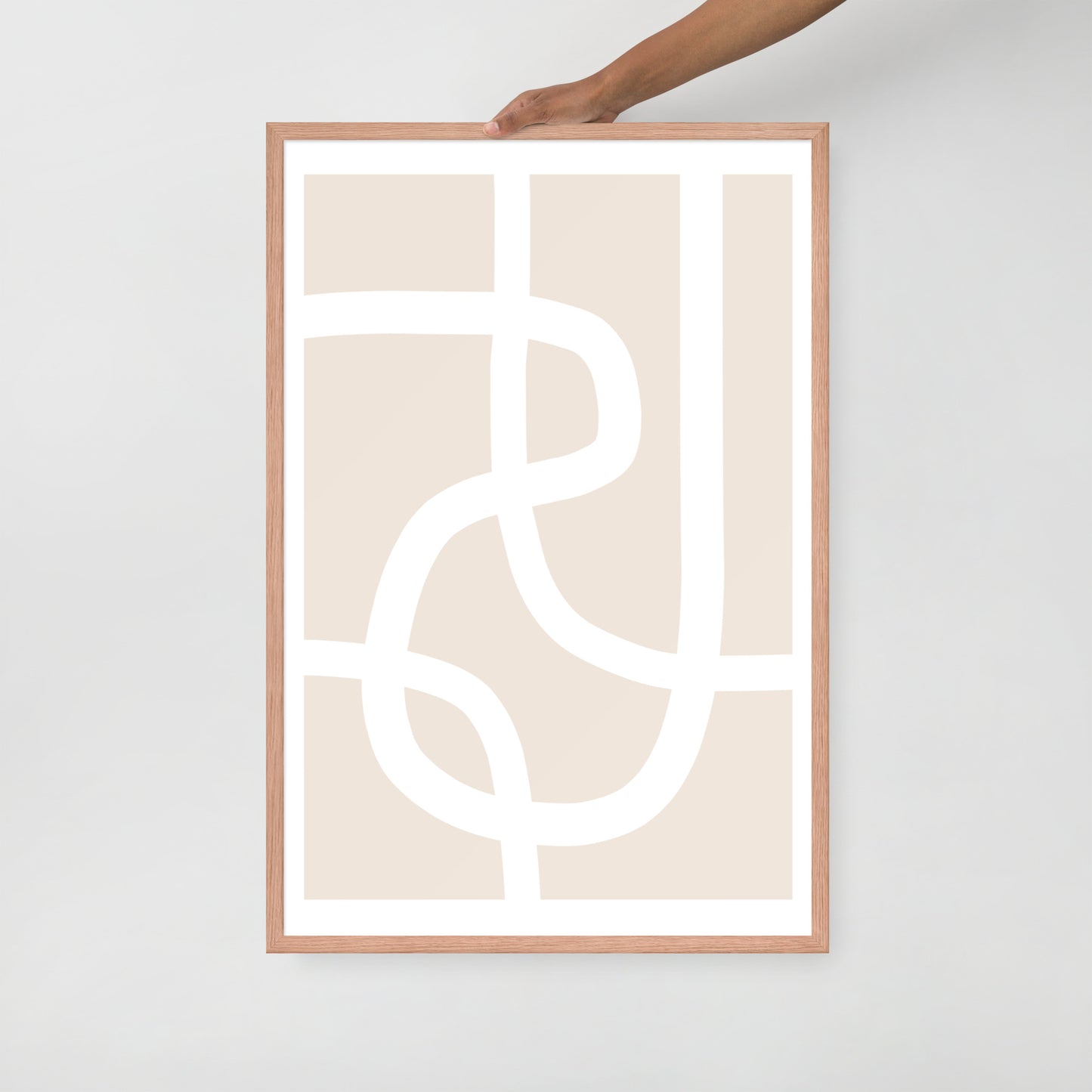 ABSTRACT ART Framed poster - ASHRILEYPRINTS
