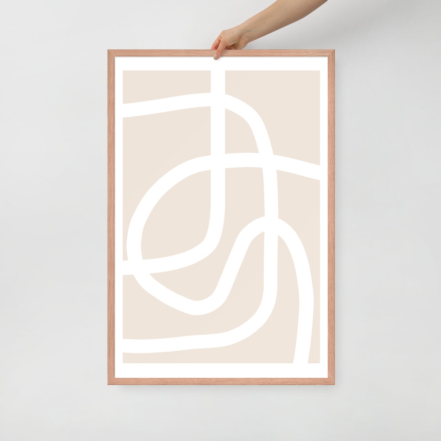 ABSTRACT ART Framed poster - ASHRILEYPRINTS