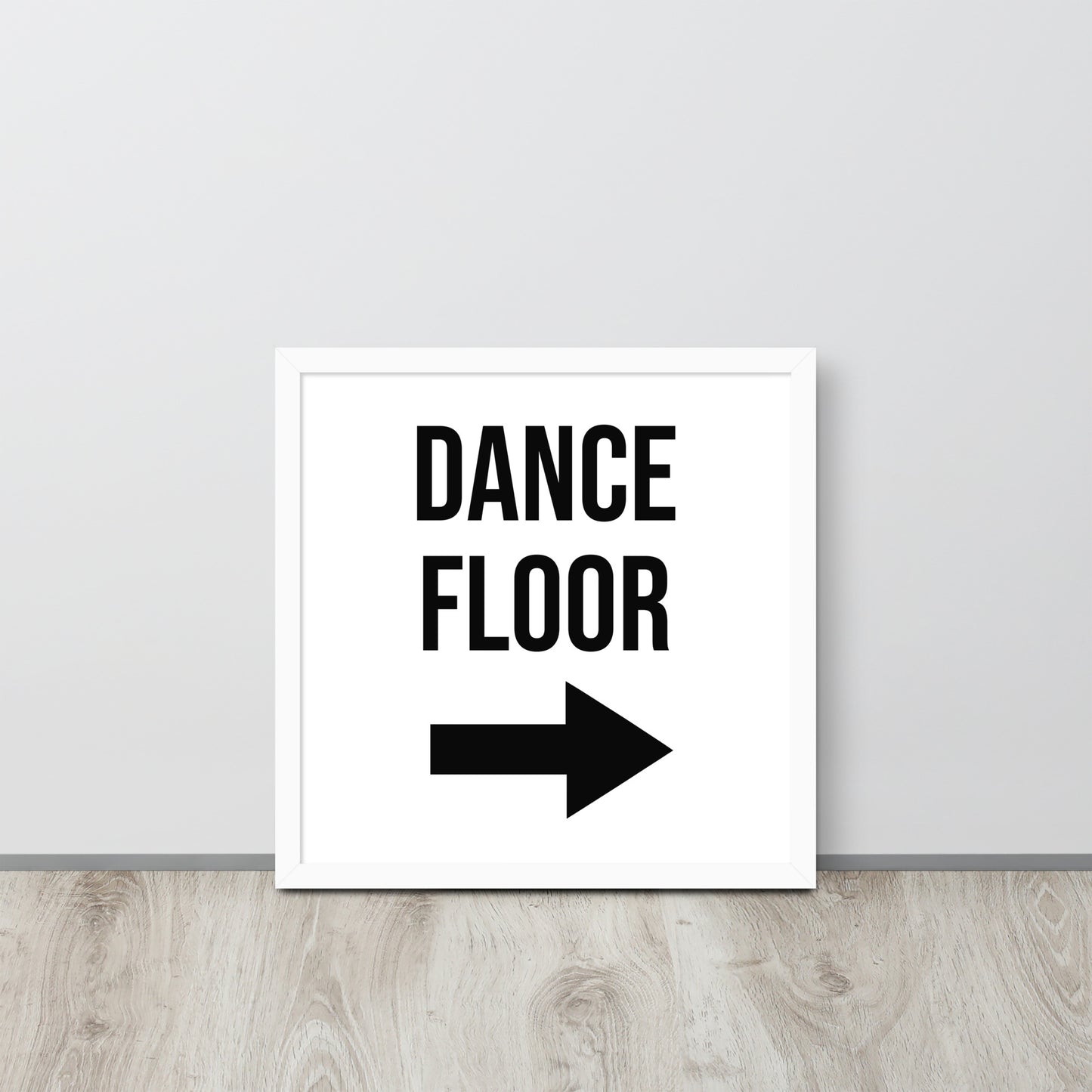 DANCE FLOOR Framed poster - ASHRILEYPRINTS