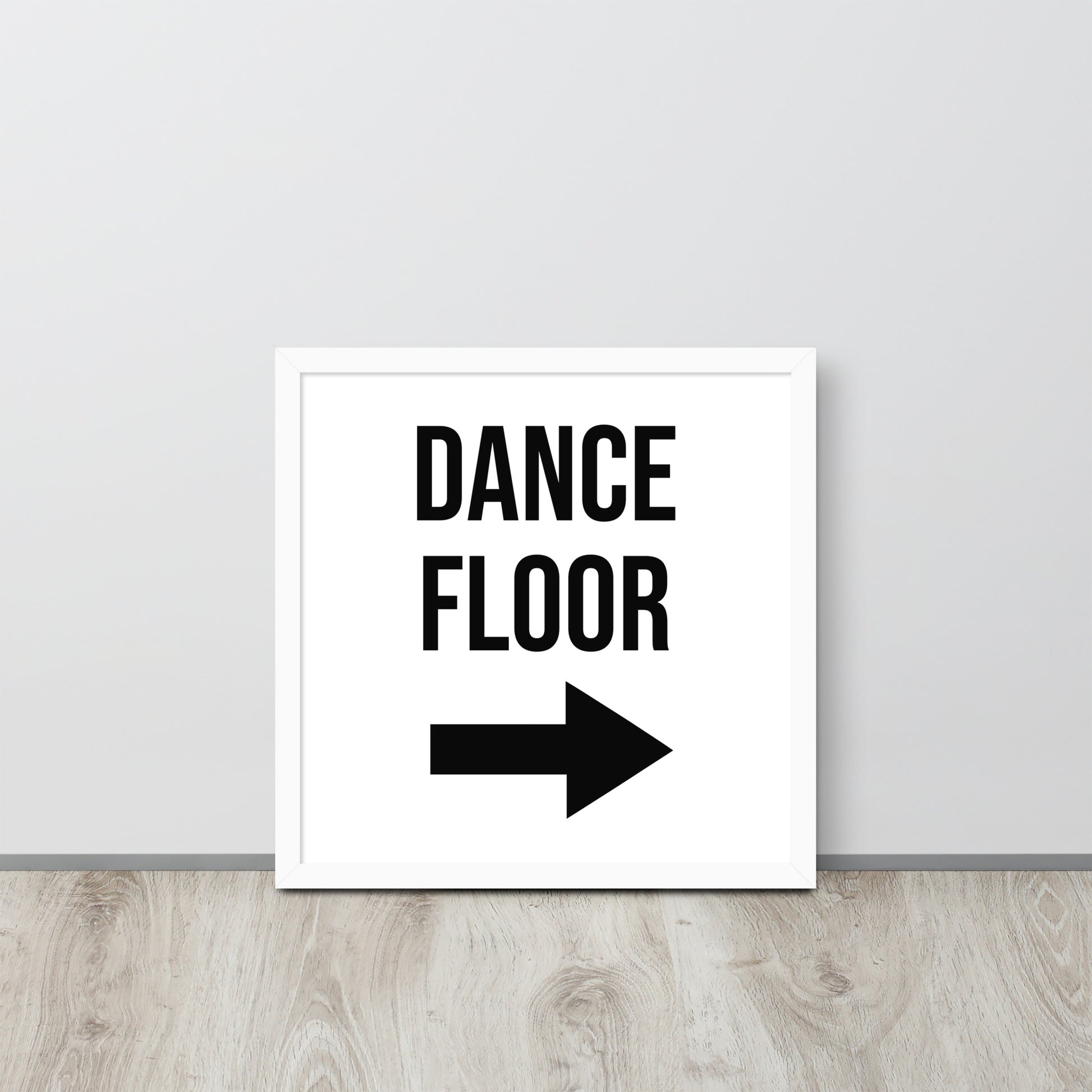 DANCE FLOOR Framed poster - ASHRILEYPRINTS