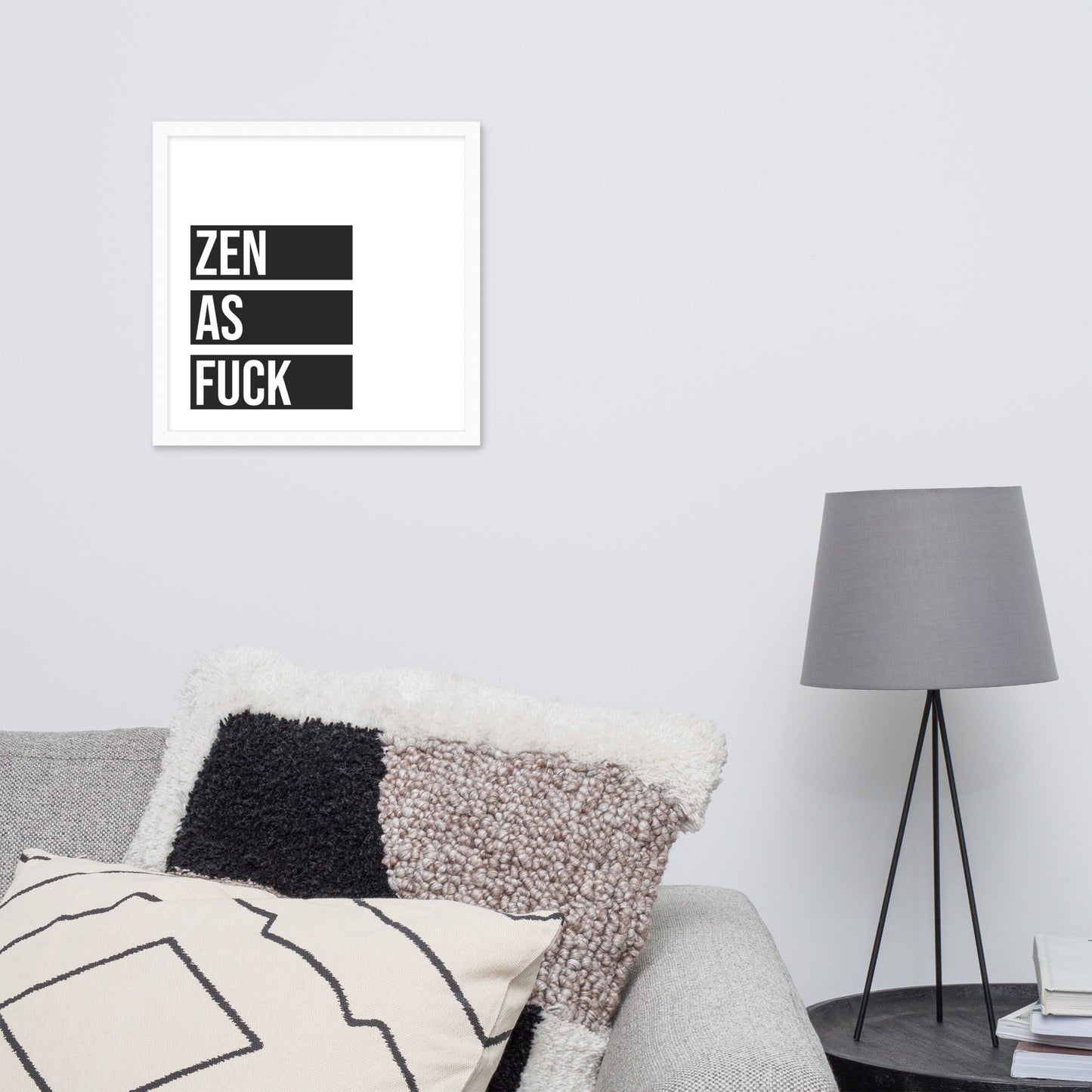 ZEN AS Framed poster - ASHRILEYPRINTS