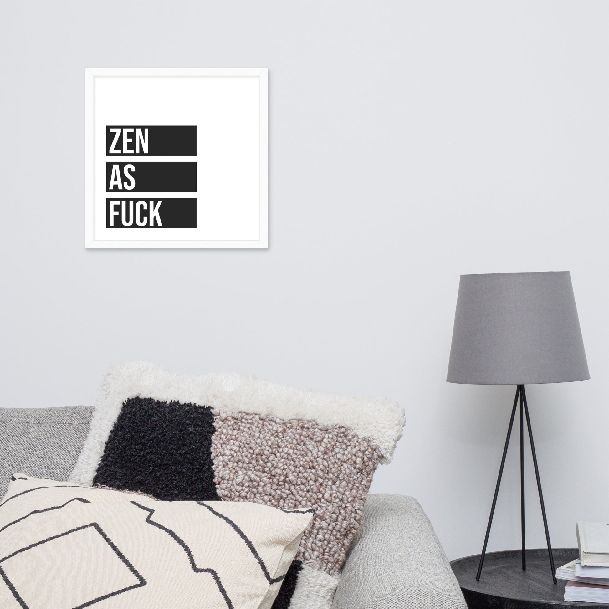 ZEN AS Framed poster - ASHRILEYPRINTS
