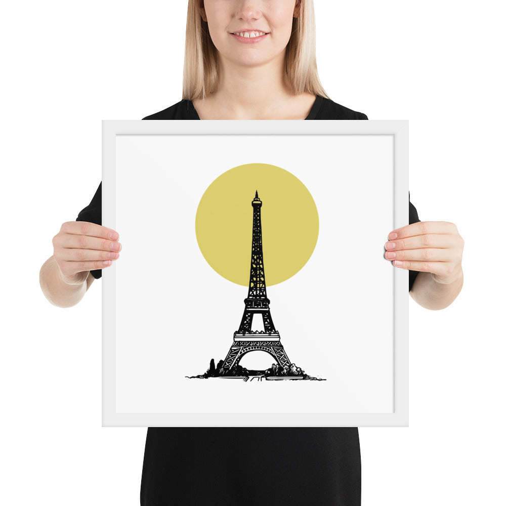 EIFFEL Framed poster - ASHRILEYPRINTS