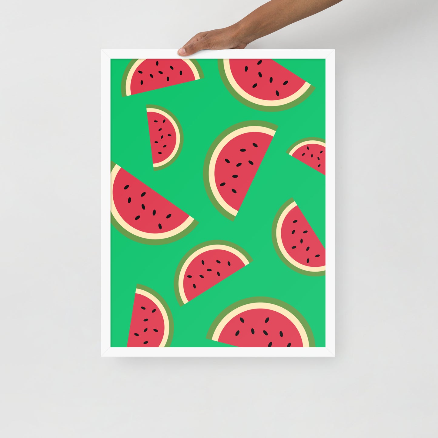WATERMELON Framed poster - ASHRILEYPRINTS